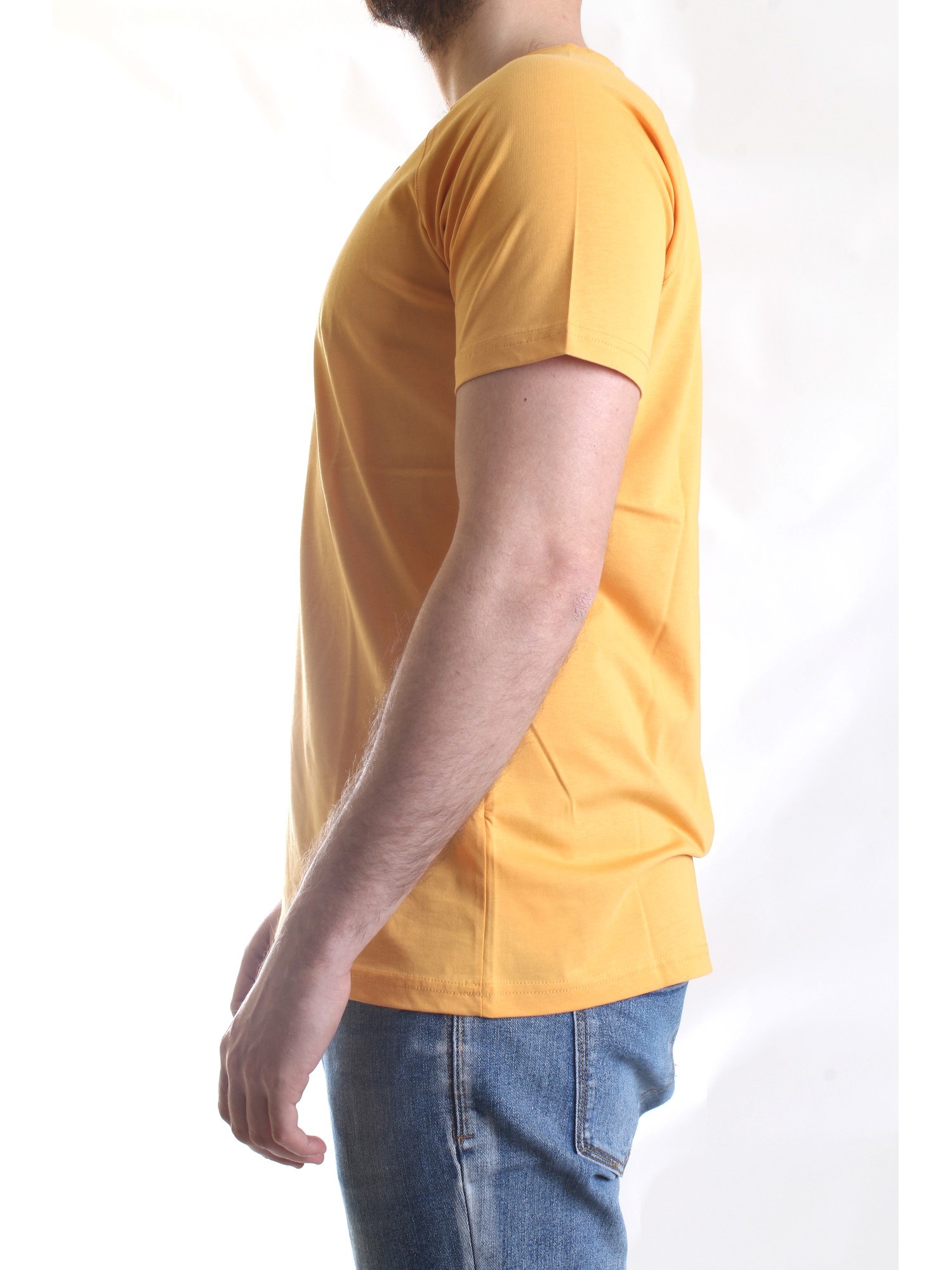 K-WAY K0074Q0 Yellow Clothing Man T-Shirt/Polo K-WAY K0074Q0 Yellow Clothing Man T-Shirt/Polo