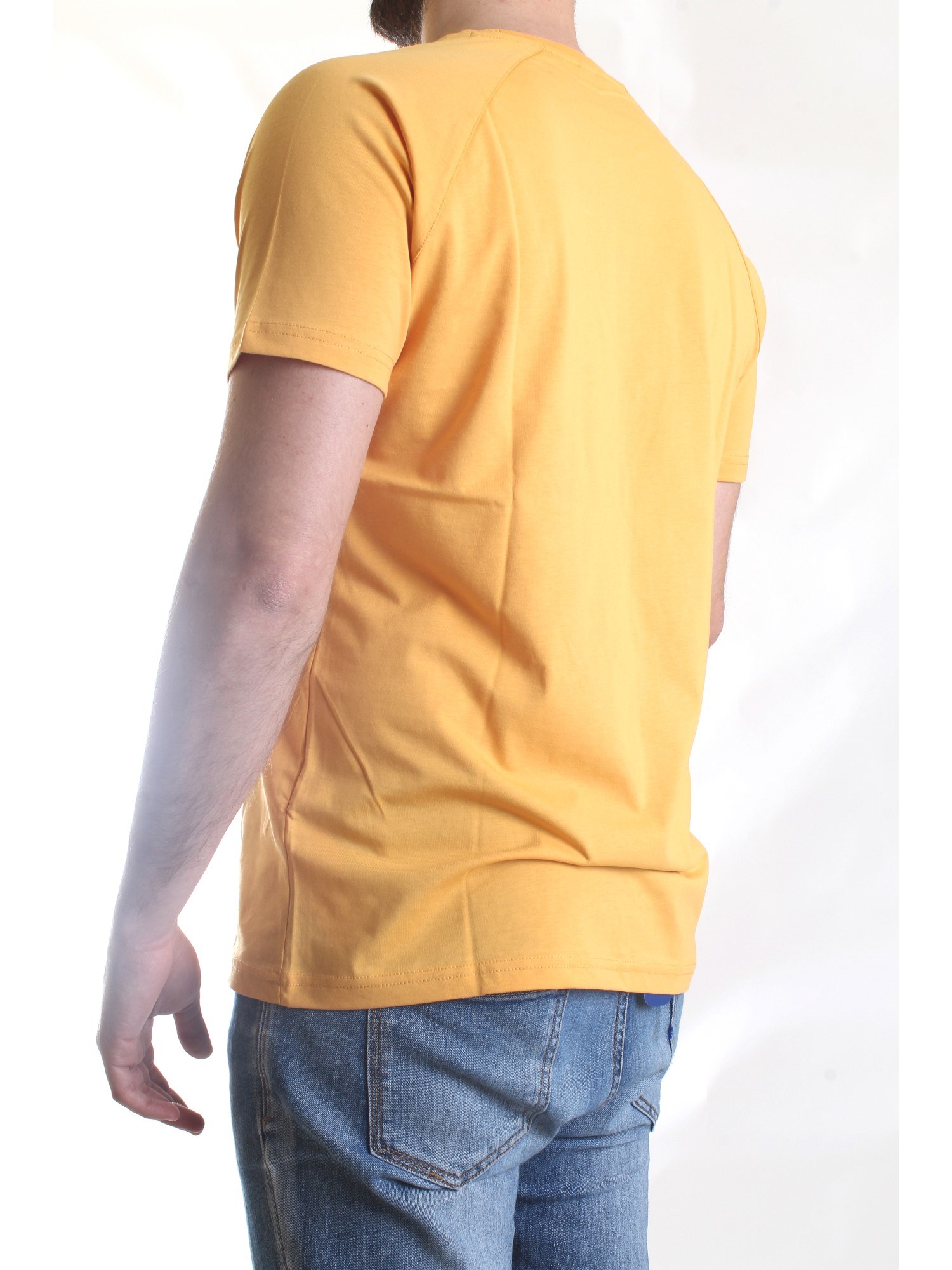 K-WAY K0074Q0 Yellow Clothing Man T-Shirt/Polo K-WAY K0074Q0 Yellow Clothing Man T-Shirt/Polo