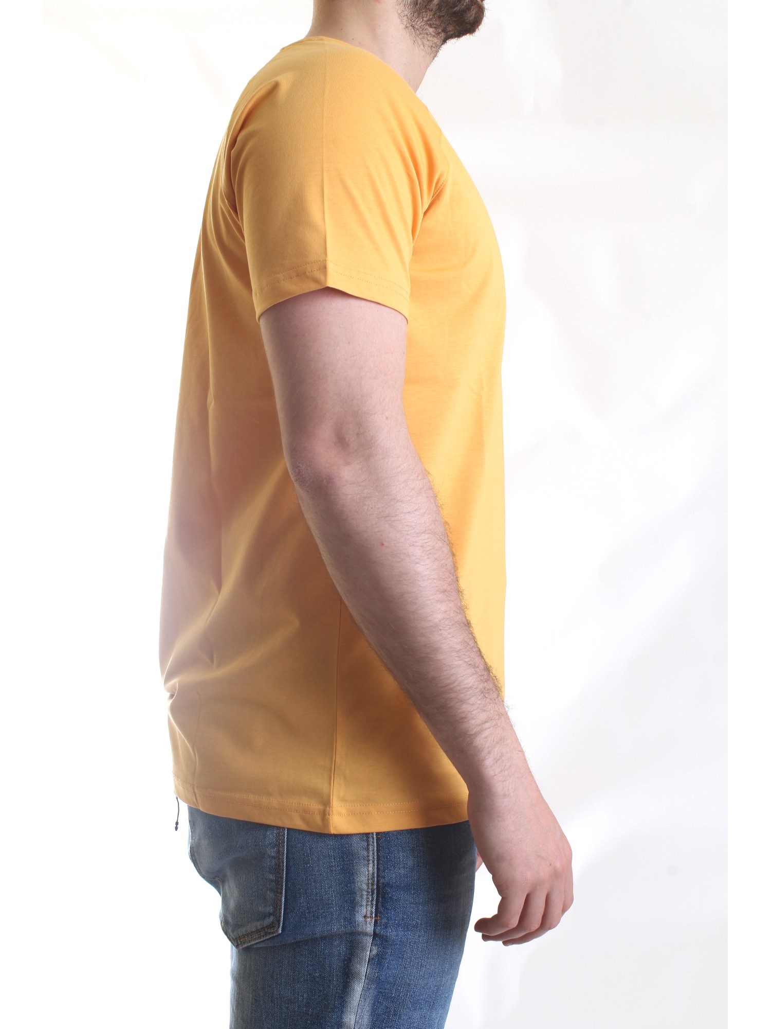 K-WAY K0074Q0 Yellow Clothing Man T-Shirt/Polo K-WAY K0074Q0 Yellow Clothing Man T-Shirt/Polo