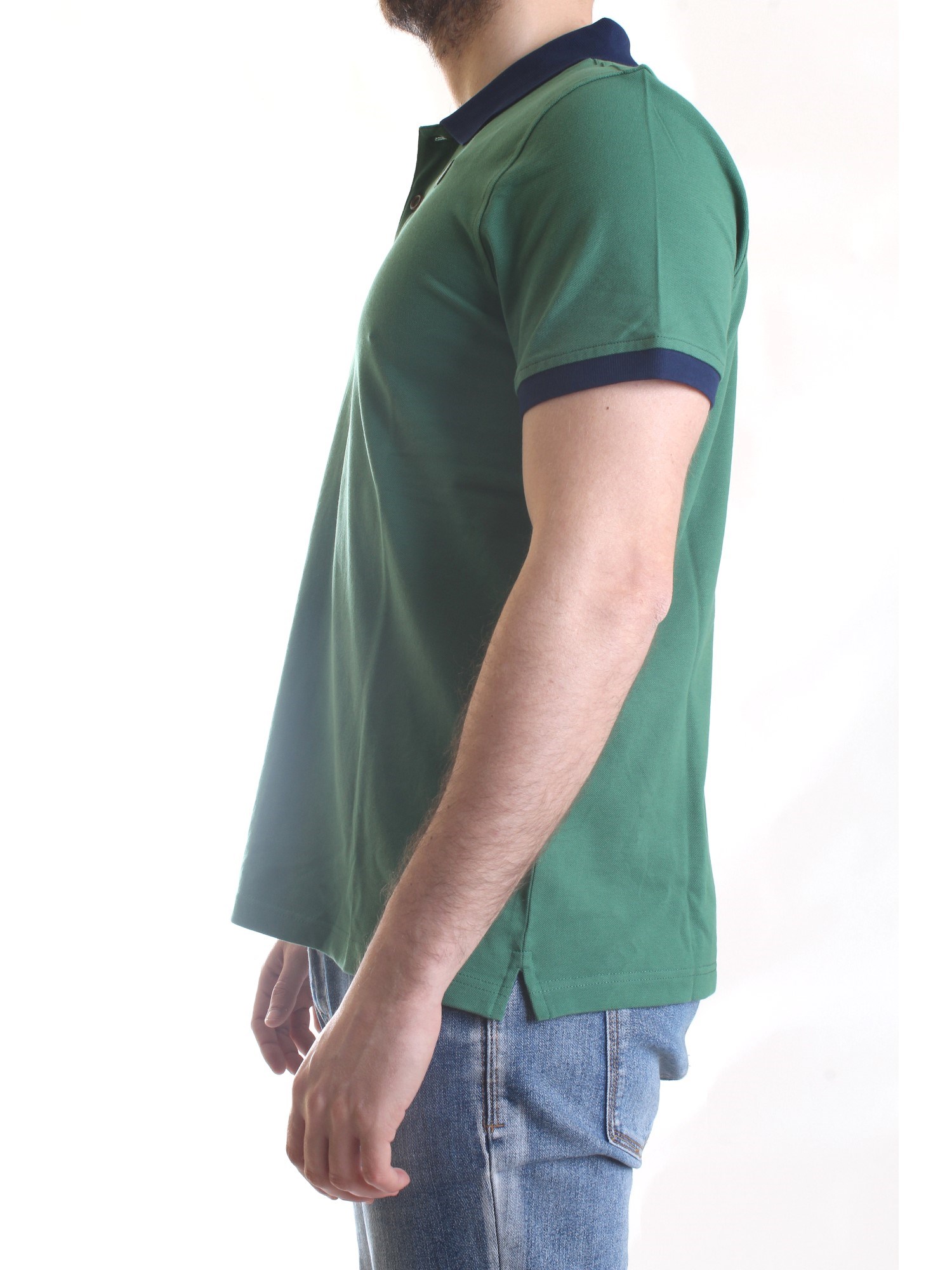 K-WAY K3112MW Green Clothing Man Polo shirt K-WAY K3112MW Green Clothing Man Polo shirt