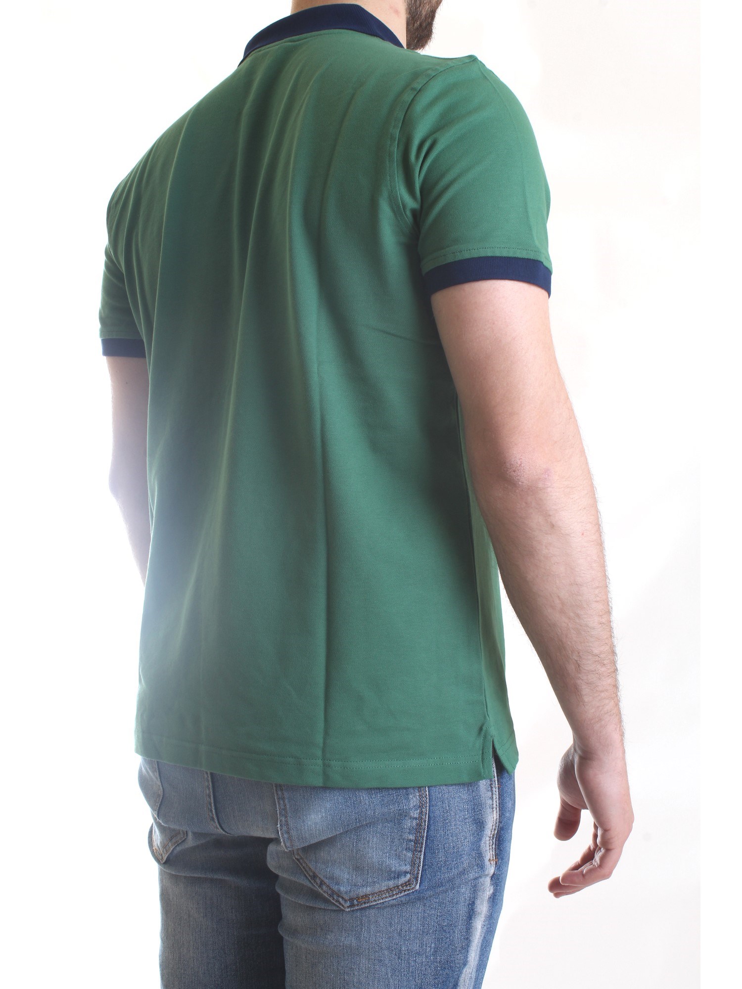 K-WAY K3112MW Green Clothing Man Polo shirt K-WAY K3112MW Green Clothing Man Polo shirt