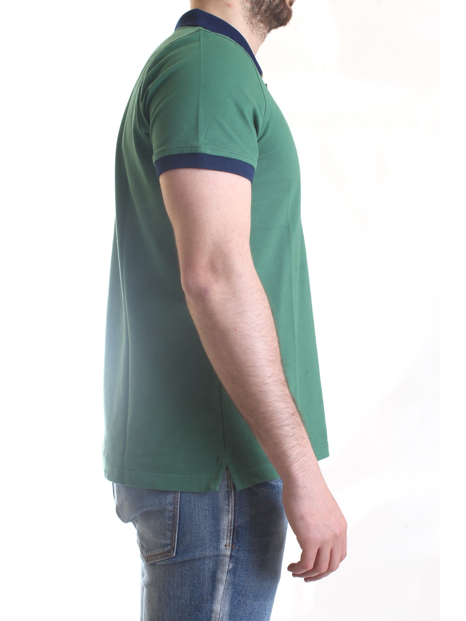 K-WAY K3112MW Green Clothing Man Polo shirt K-WAY K3112MW Green Clothing Man Polo shirt