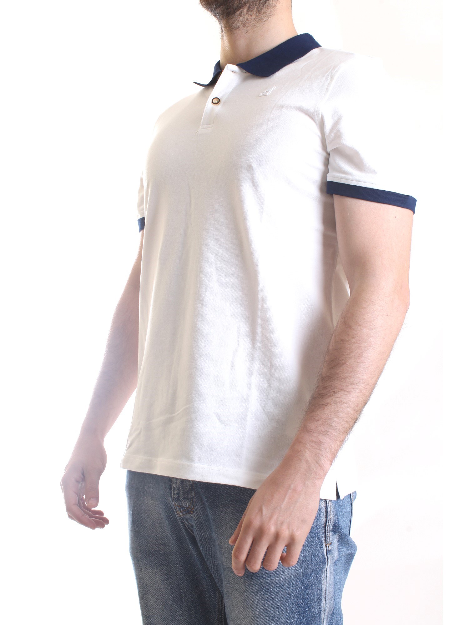 K-WAY K3112MW White Clothing Man Polo shirt K-WAY K3112MW White Clothing Man Polo shirt