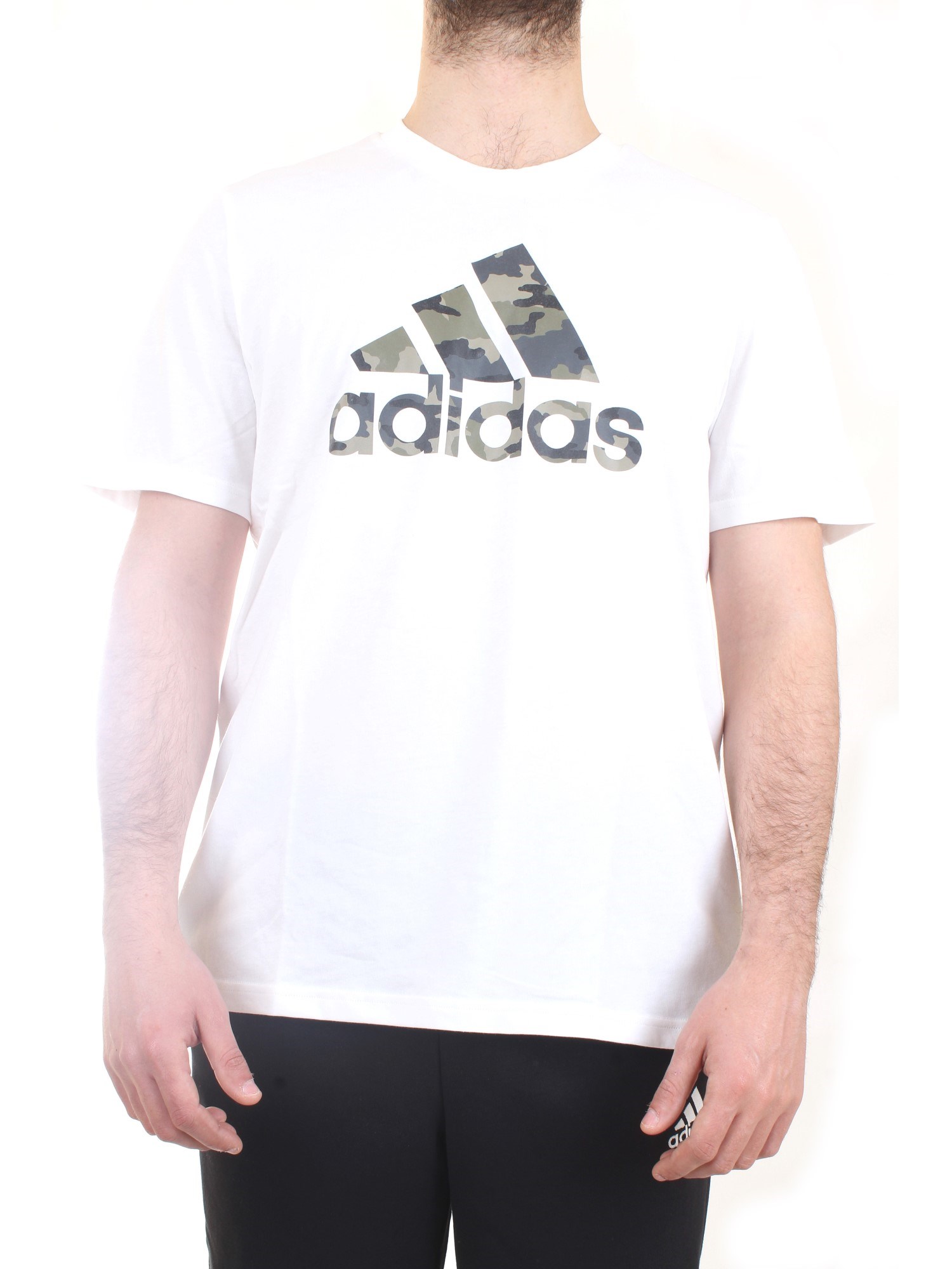 ADIDAS PERFORMANCE HE2371 White Clothing Man T-Shirt/Polo ADIDAS PERFORMANCE HE2371 White Clothing Man T-Shirt/Polo