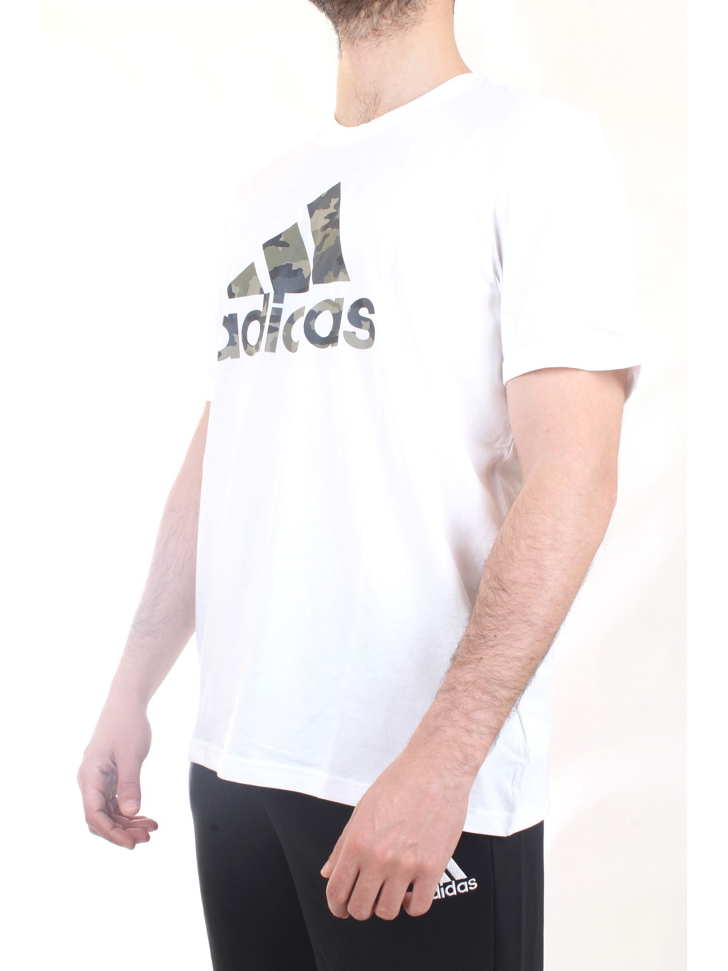 ADIDAS PERFORMANCE HE2371 White Clothing Man T-Shirt/Polo ADIDAS PERFORMANCE HE2371 White Clothing Man T-Shirt/Polo