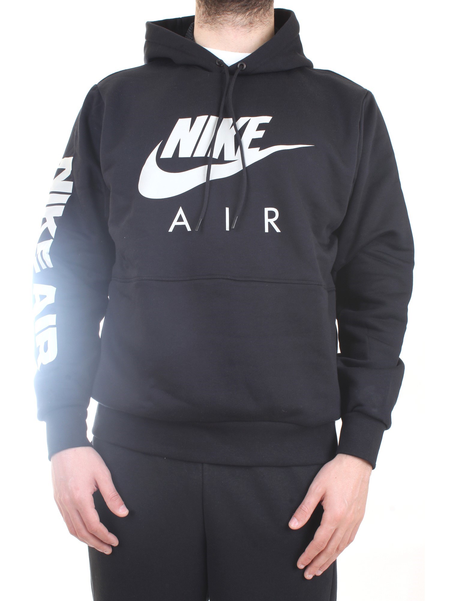 NIKE DM5202 Black Clothing Man Sweater NIKE DM5202 Black Clothing Man Sweater