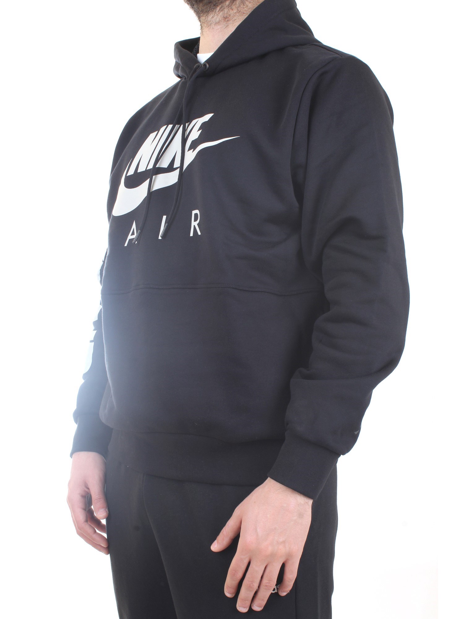 NIKE DM5202 Black Clothing Man Sweater NIKE DM5202 Black Clothing Man Sweater