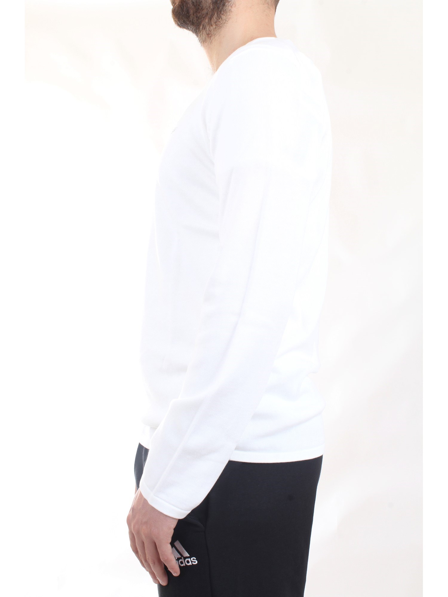 AERONAUTICA MILITARE 221MA1382L237 White Clothing Man Sweater AERONAUTICA MILITARE 221MA1382L237 White Clothing Man Sweater