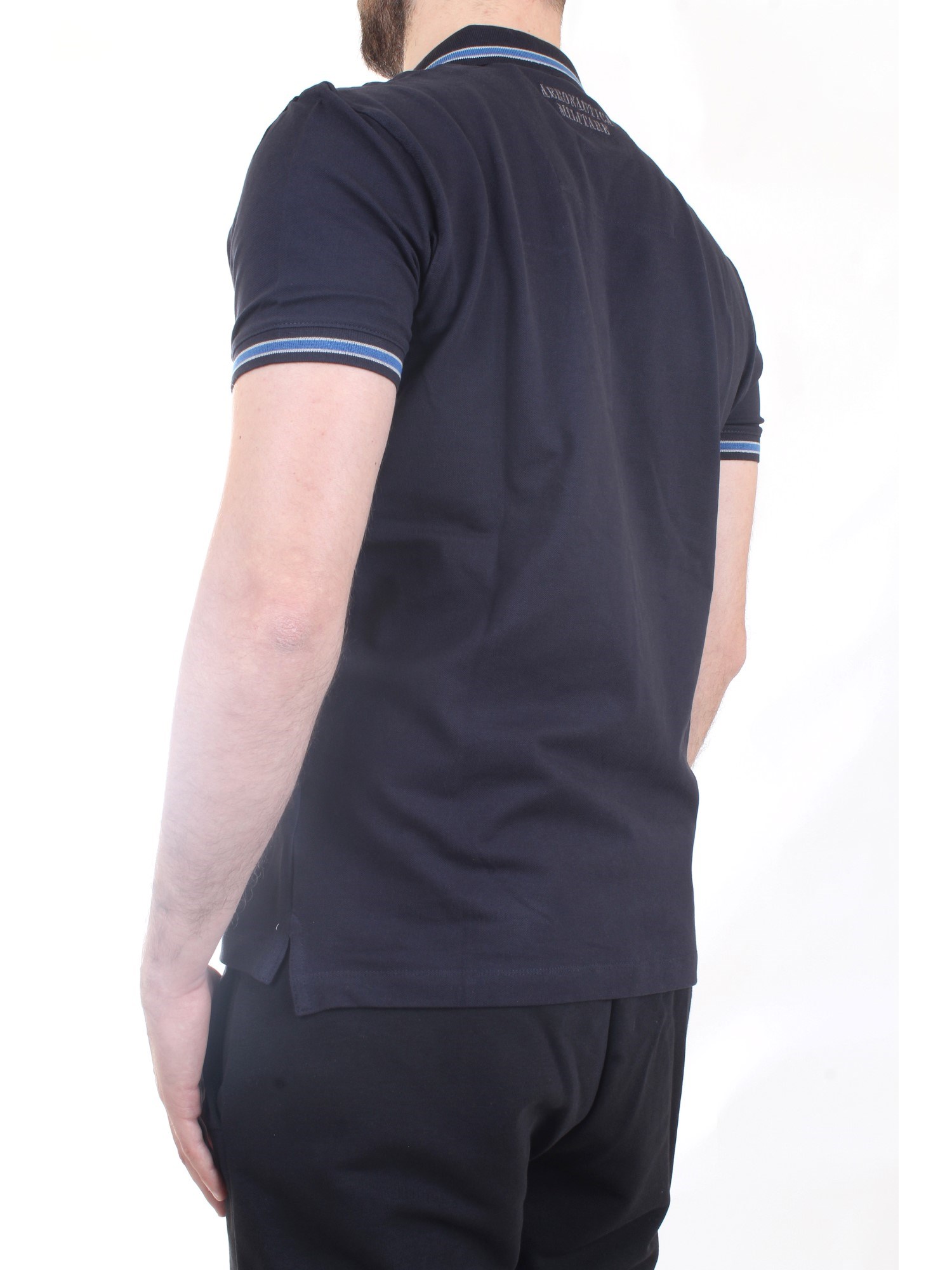 AERONAUTICA MILITARE 221PO1599P191 Blue Clothing Man Polo shirt AERONAUTICA MILITARE 221PO1599P191 Blue Clothing Man Polo shirt