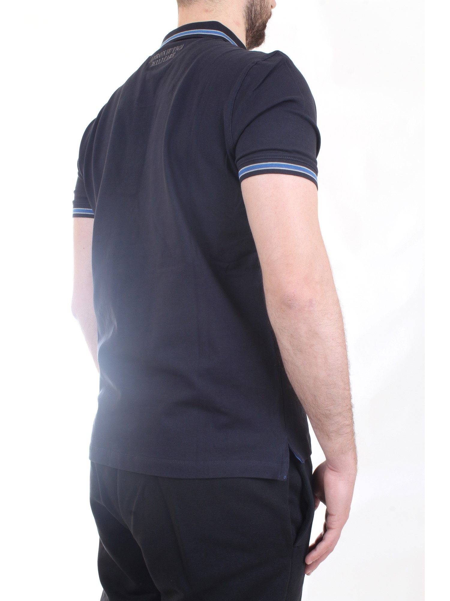 AERONAUTICA MILITARE 221PO1599P191 Blue Clothing Man Polo shirt AERONAUTICA MILITARE 221PO1599P191 Blue Clothing Man Polo shirt