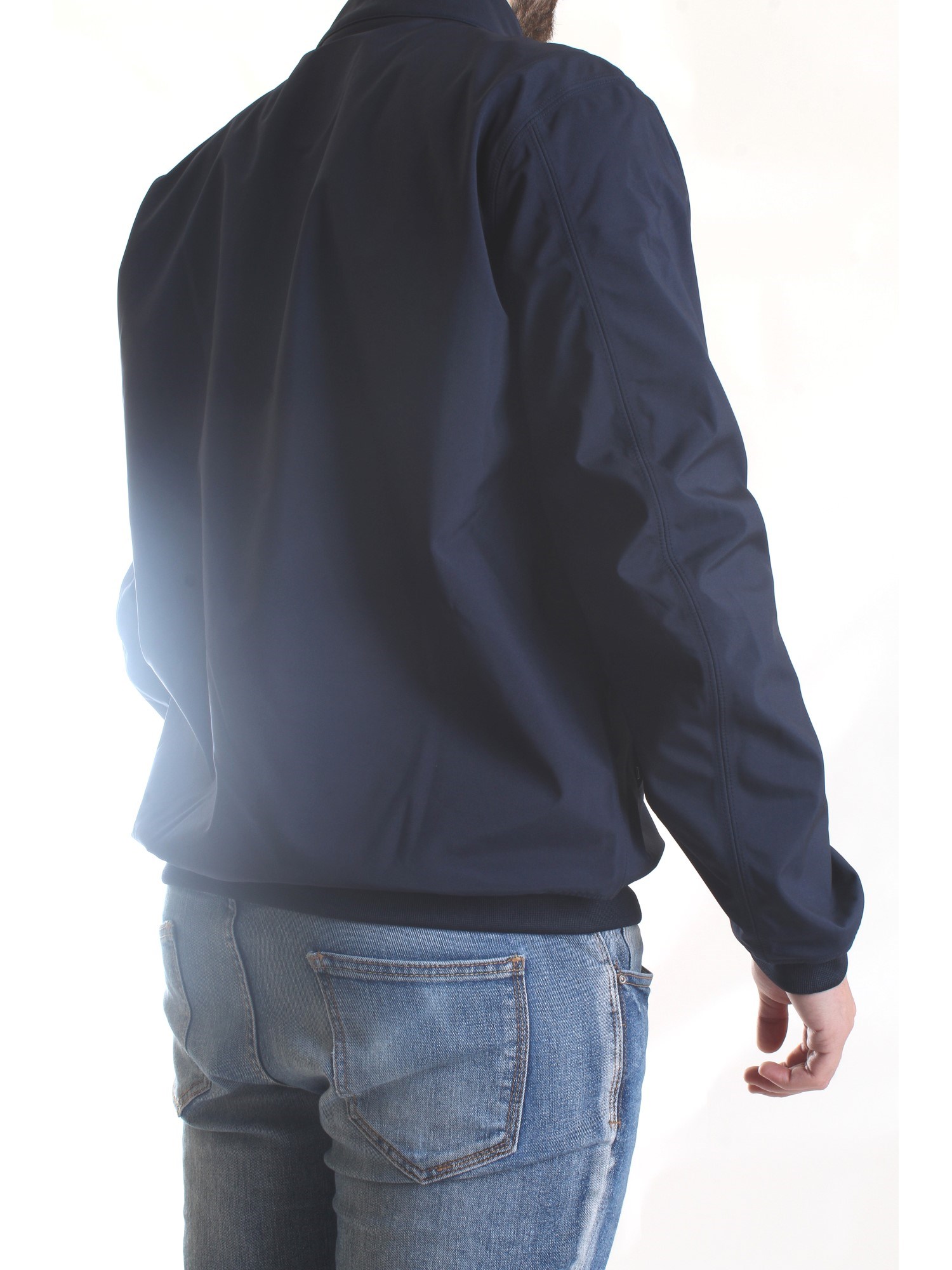 K-WAY K111PSW Blue Clothing Man Jacket K-WAY K111PSW Blue Clothing Man Jacket