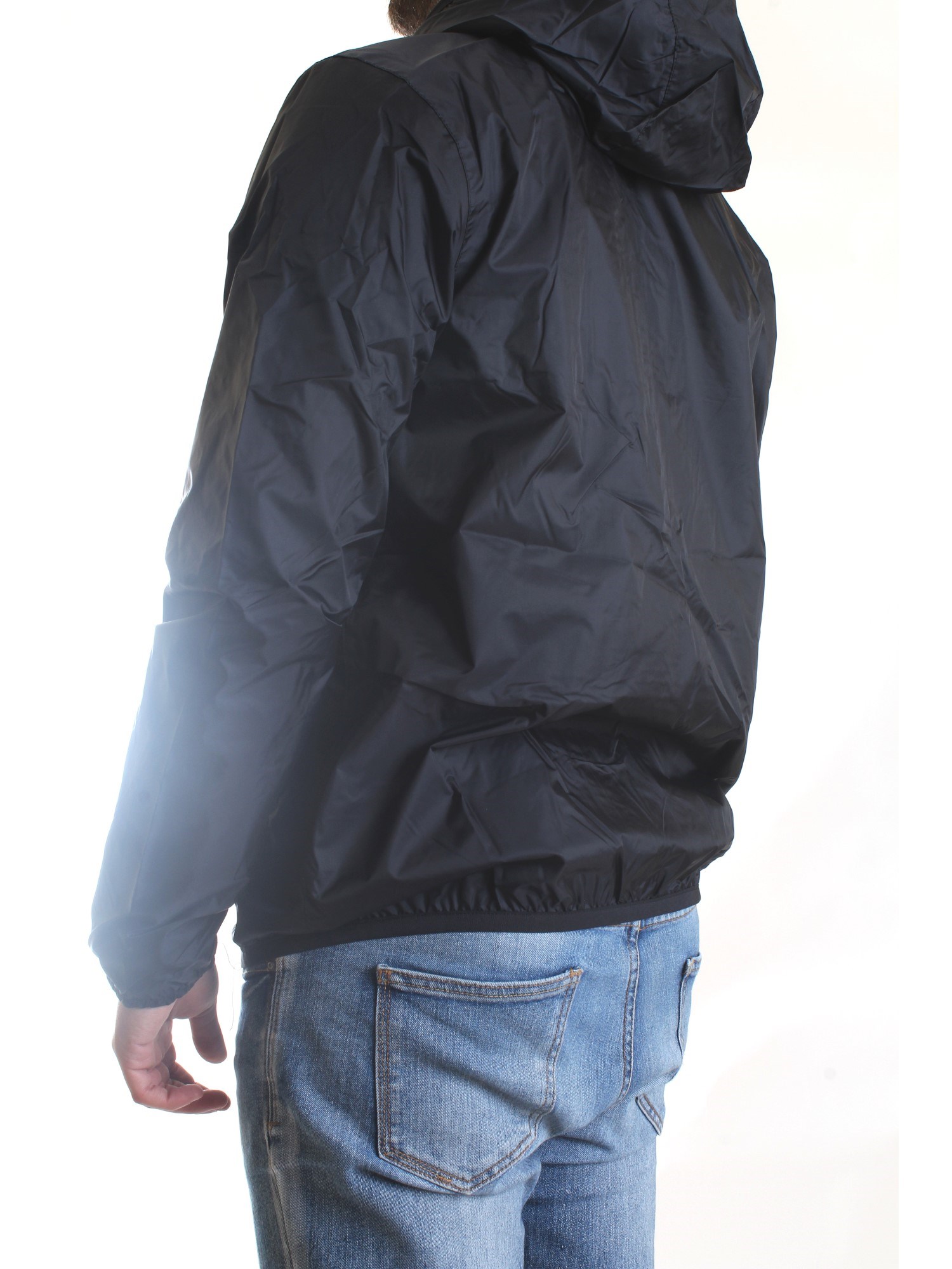 K-WAY K31161W Black Clothing Man Jacket K-WAY K31161W Black Clothing Man Jacket