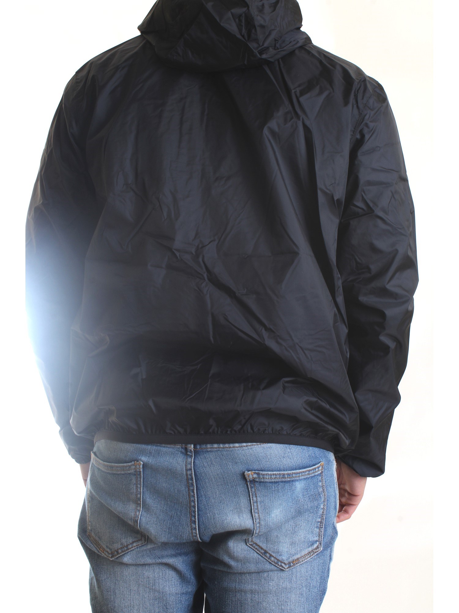 K-WAY K31161W Black Clothing Man Jacket K-WAY K31161W Black Clothing Man Jacket