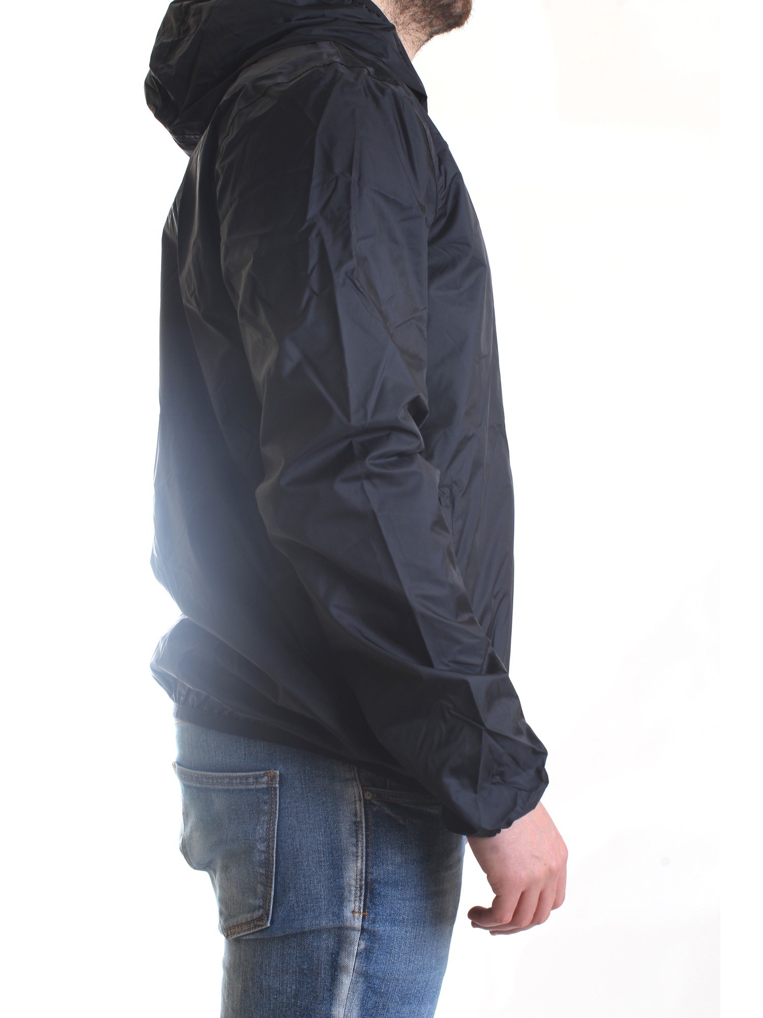 K-WAY K31161W Black Clothing Man Jacket K-WAY K31161W Black Clothing Man Jacket