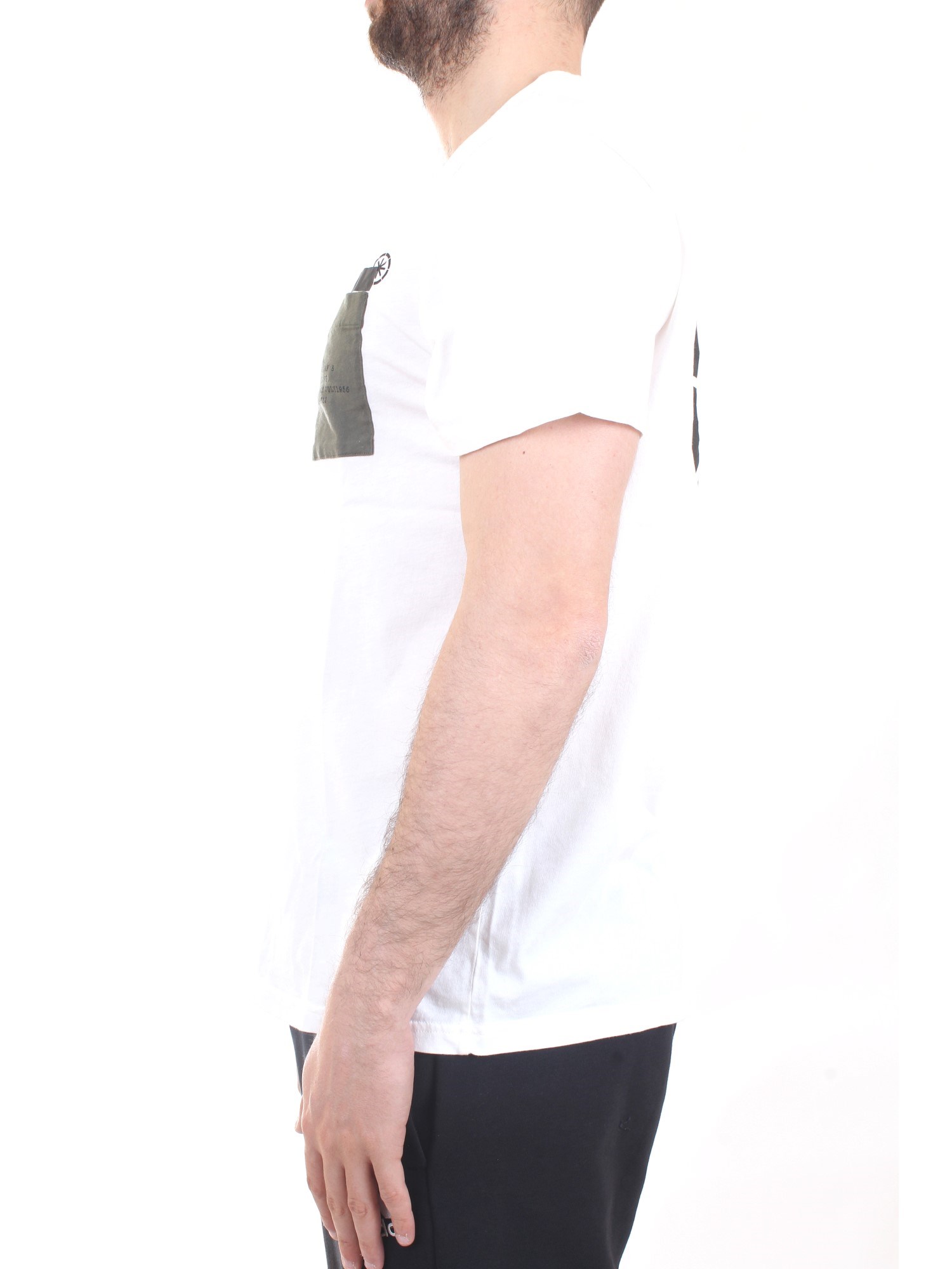 MANUEL RITZ 223344 White Clothing Man T-Shirt/Polo MANUEL RITZ 223344 White Clothing Man T-Shirt/Polo