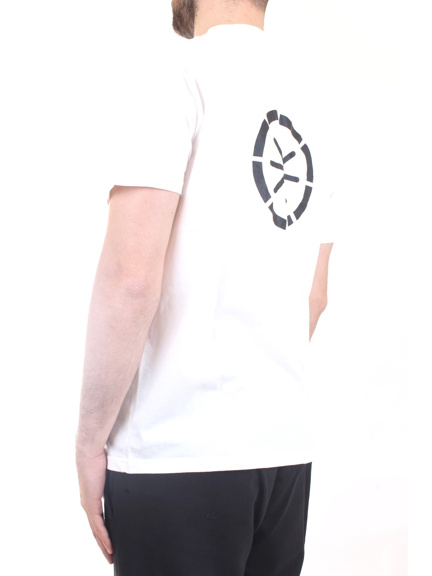 MANUEL RITZ 223344 White Clothing Man T-Shirt/Polo MANUEL RITZ 223344 White Clothing Man T-Shirt/Polo