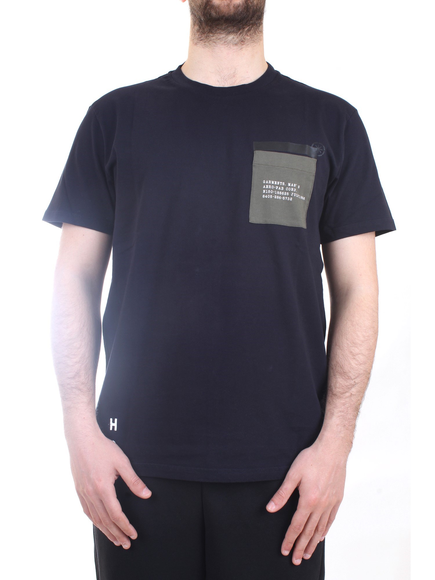MANUEL RITZ 223344 Blue Clothing Man T-Shirt/Polo MANUEL RITZ 223344 Blue Clothing Man T-Shirt/Polo