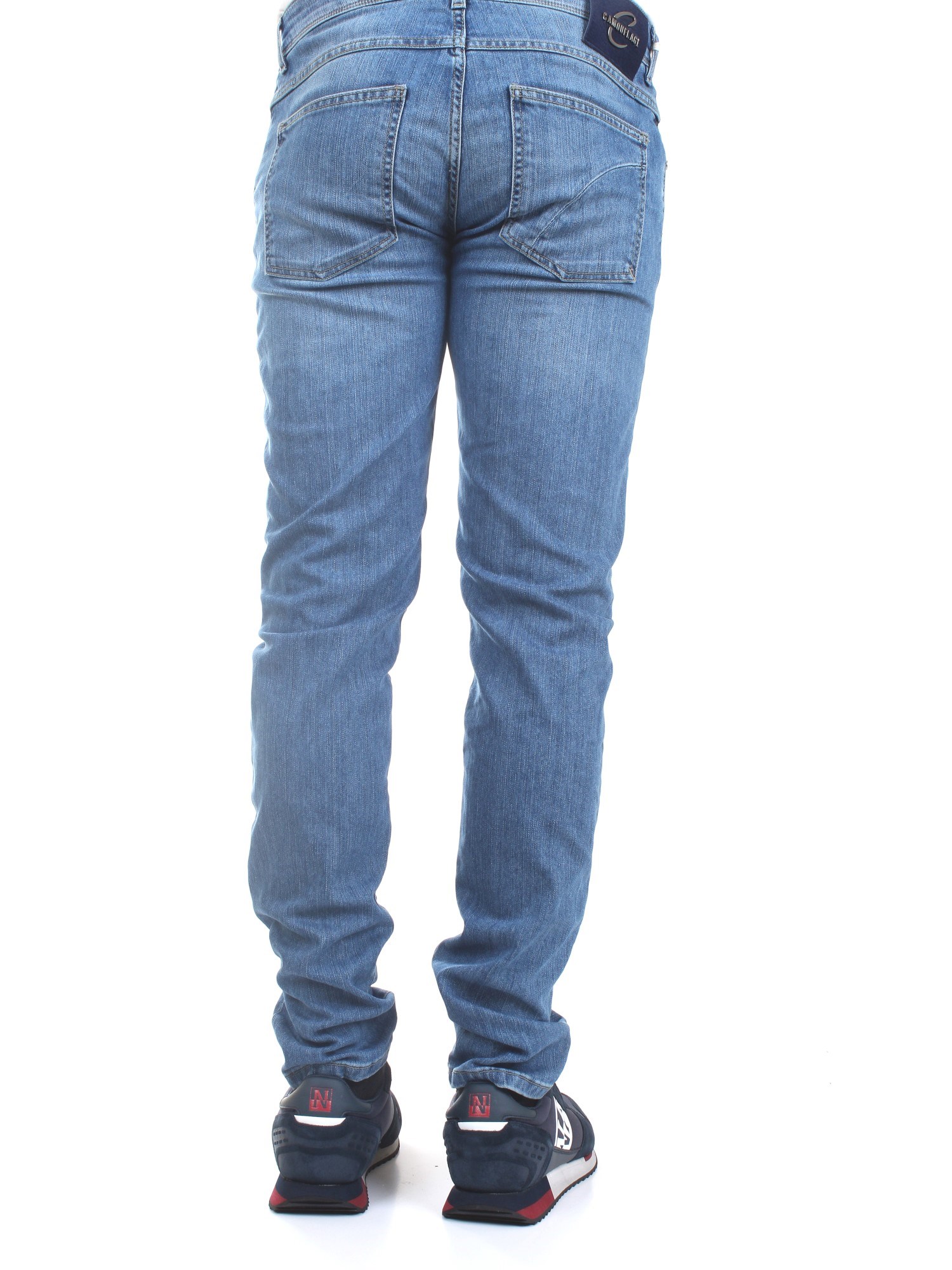 CAMOUFLAGE BEST FIVE D00 A594 Blue Clothing Man Jeans CAMOUFLAGE BEST FIVE D00 A594 Blue Clothing Man Jeans