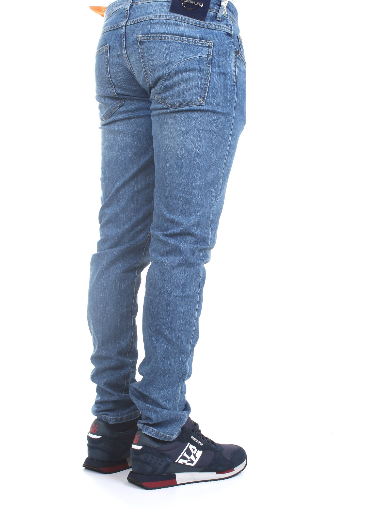 CAMOUFLAGE BEST FIVE D00 A594 Blue Clothing Man Jeans CAMOUFLAGE BEST FIVE D00 A594 Blue Clothing Man Jeans