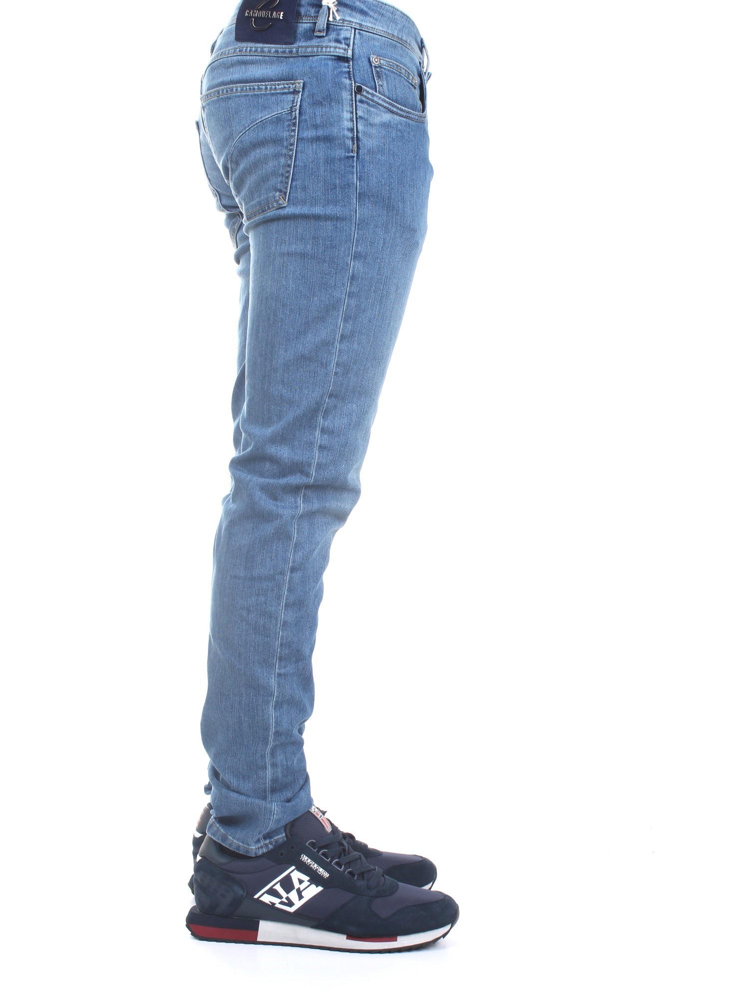 CAMOUFLAGE BEST FIVE D00 A594 Blue Clothing Man Jeans CAMOUFLAGE BEST FIVE D00 A594 Blue Clothing Man Jeans