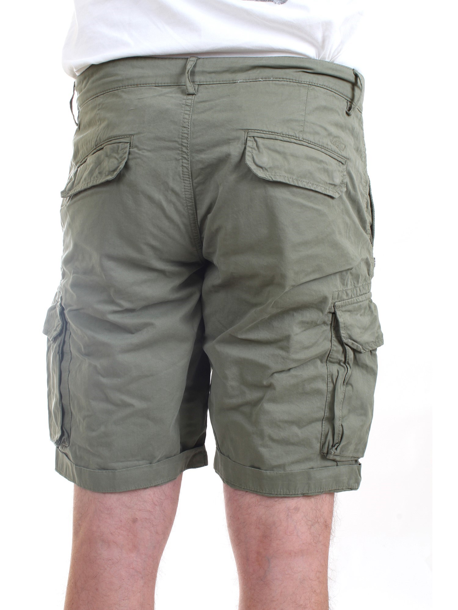 40 Weft NICK 6874 Green Clothing Man Shorts 40 Weft NICK 6874 Green Clothing Man Shorts