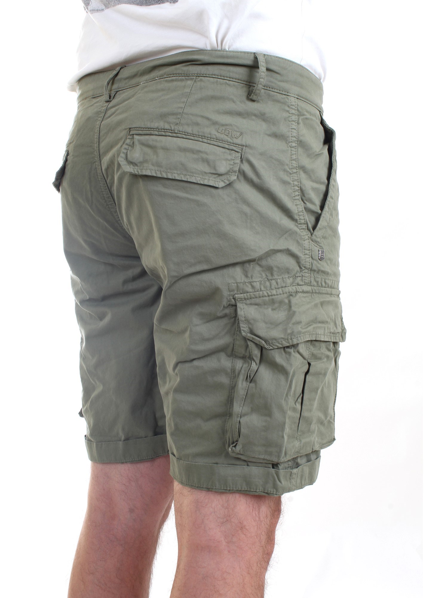 40 Weft NICK 6874 Green Clothing Man Shorts 40 Weft NICK 6874 Green Clothing Man Shorts