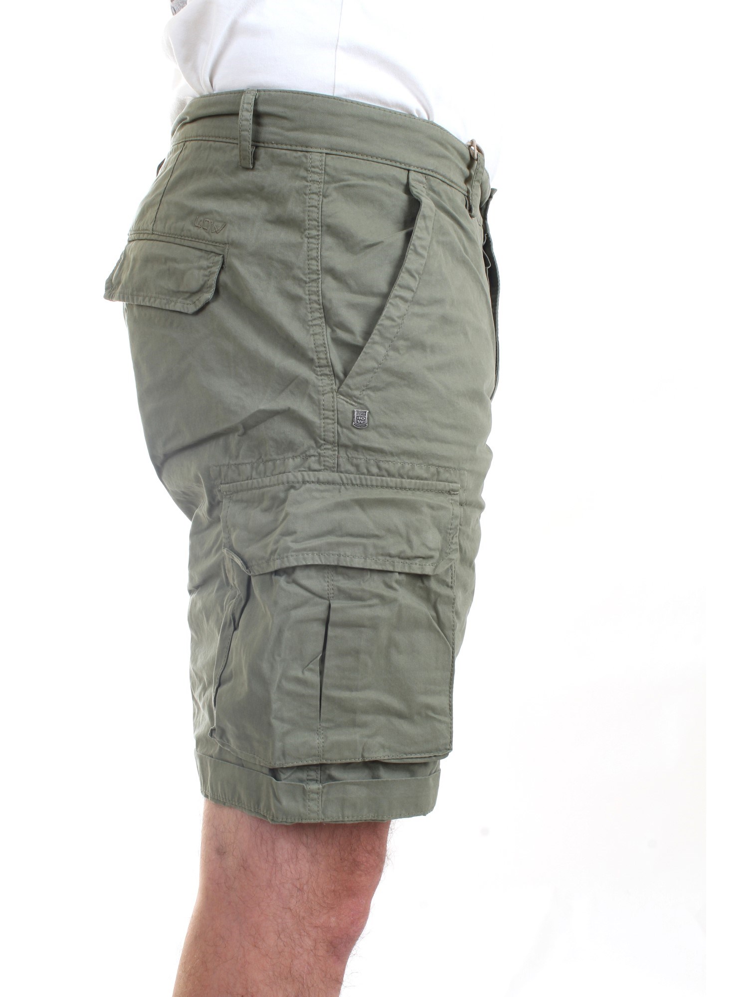 40 Weft NICK 6874 Green Clothing Man Shorts 40 Weft NICK 6874 Green Clothing Man Shorts