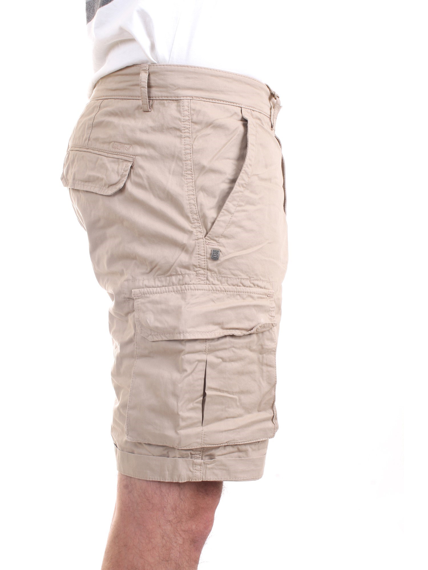 40 Weft NICK 6874 Beige Clothing Man Shorts 40 Weft NICK 6874 Beige Clothing Man Shorts