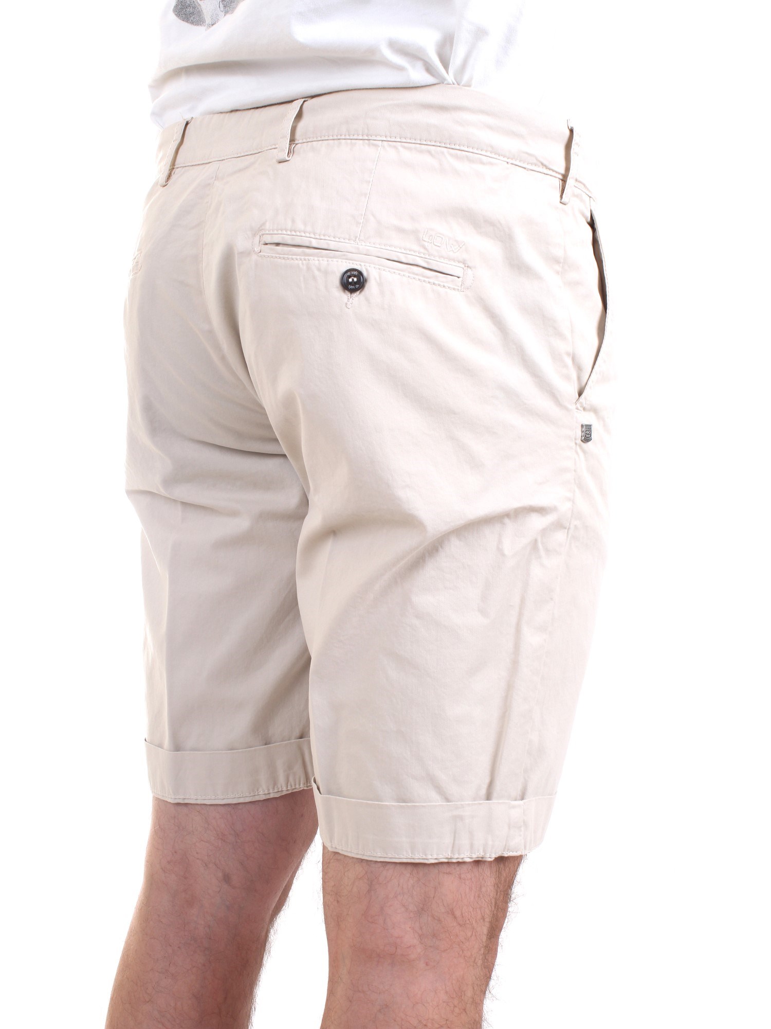 40 Weft SERGENTBE 7031 Beige Clothing Man Shorts 40 Weft SERGENTBE 7031 Beige Clothing Man Shorts
