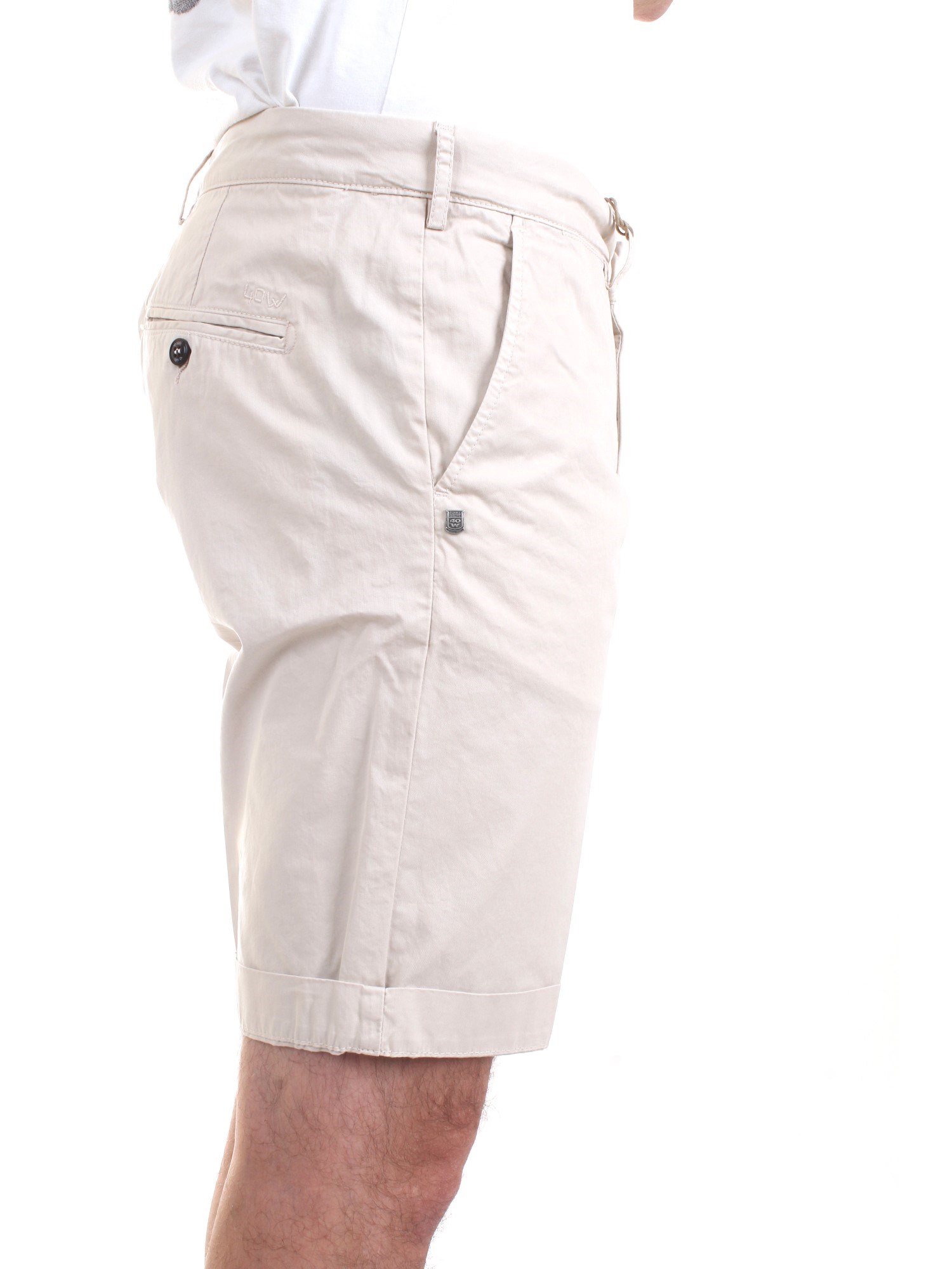 40 Weft SERGENTBE 7031 Beige Clothing Man Shorts 40 Weft SERGENTBE 7031 Beige Clothing Man Shorts