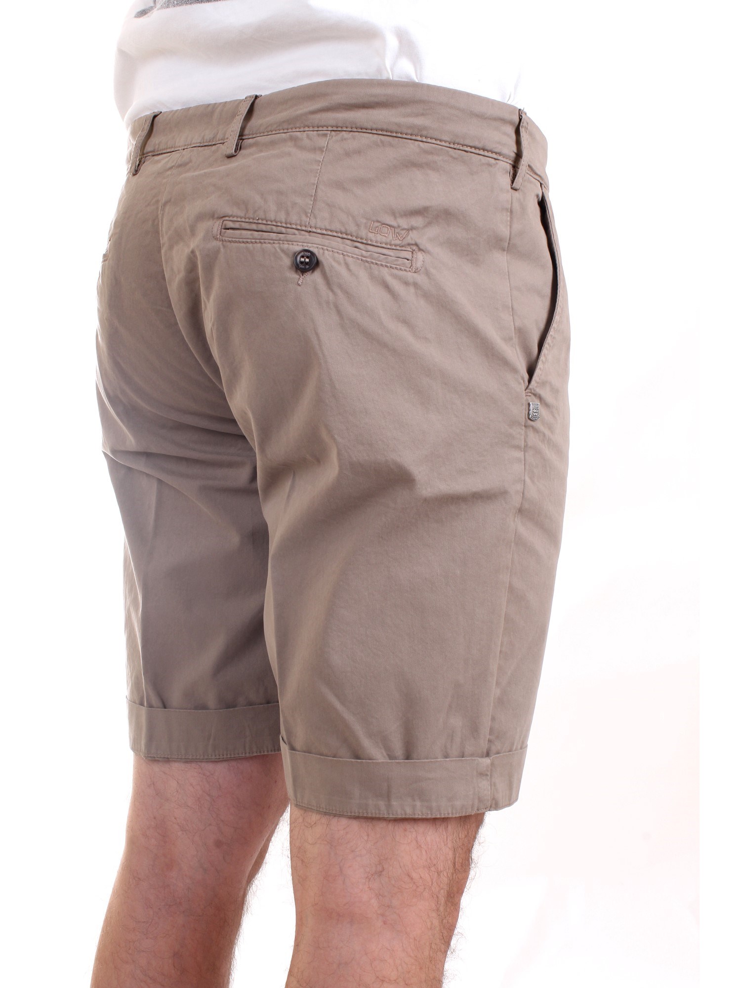 40 Weft SERGENTBE 7031 Tortora Clothing Man Shorts 40 Weft SERGENTBE 7031 Tortora Clothing Man Shorts