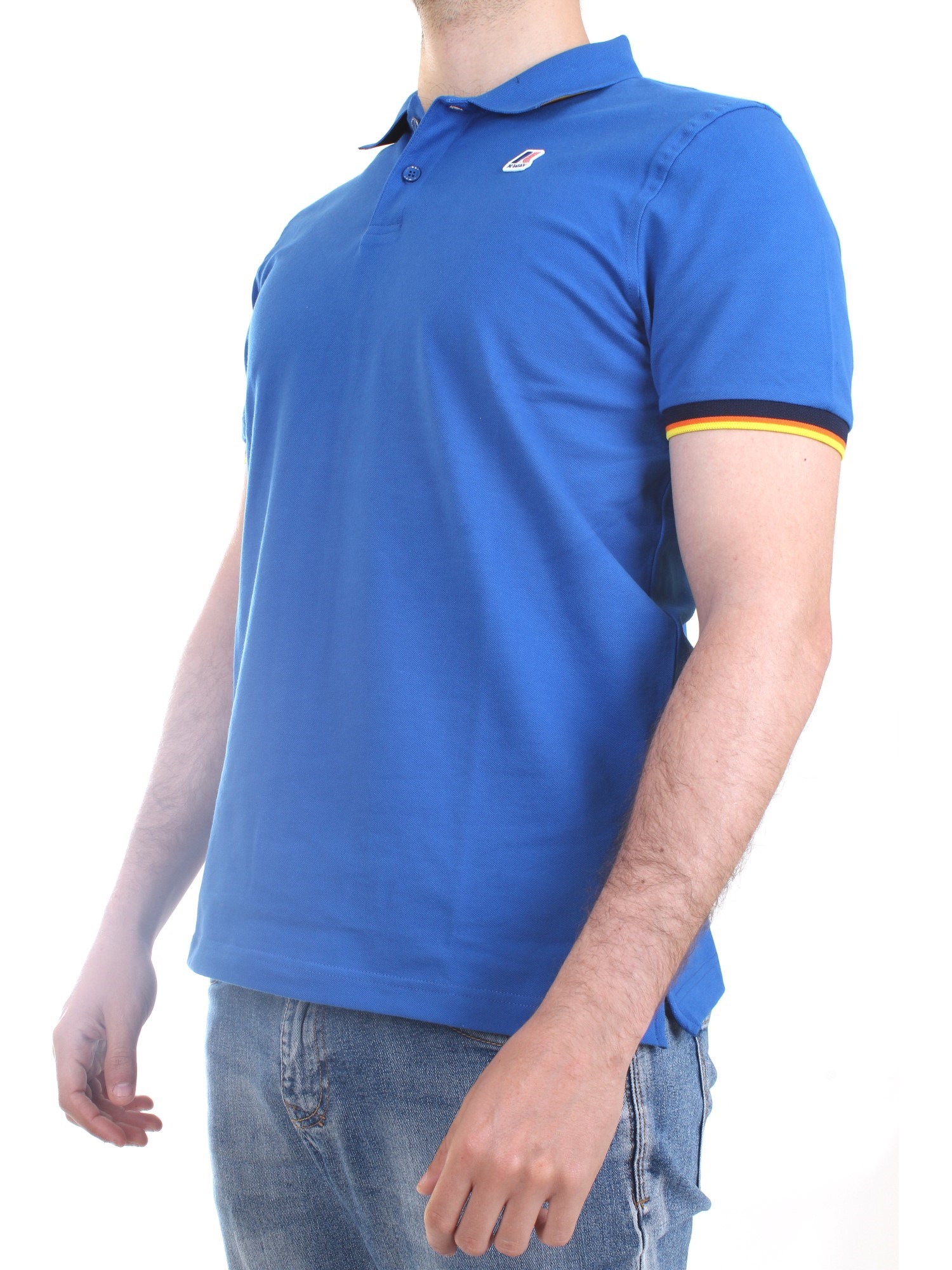 K-WAY K008J50 Royal Clothing Man Polo shirt K-WAY K008J50 Royal Clothing Man Polo shirt