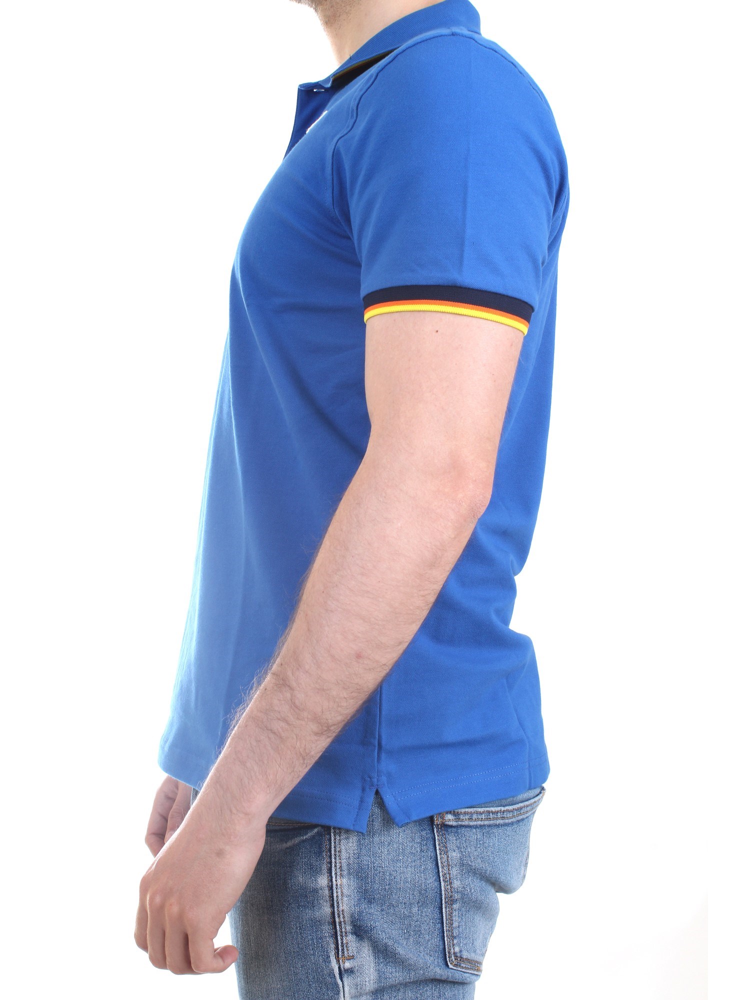 K-WAY K008J50 Royal Clothing Man Polo shirt K-WAY K008J50 Royal Clothing Man Polo shirt