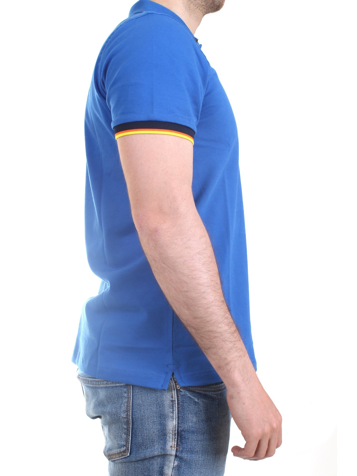 K-WAY K008J50 Royal Clothing Man Polo shirt K-WAY K008J50 Royal Clothing Man Polo shirt