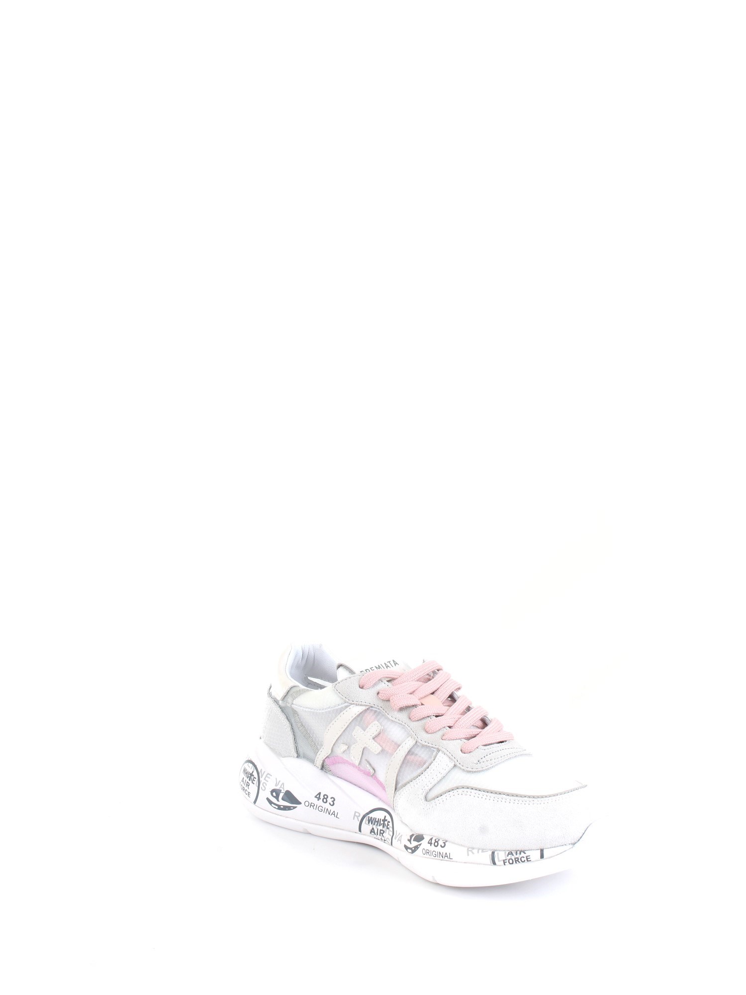 PREMIATA LAYLA 5650 White Shoes Woman Sneakers PREMIATA LAYLA 5650 White Shoes Woman Sneakers