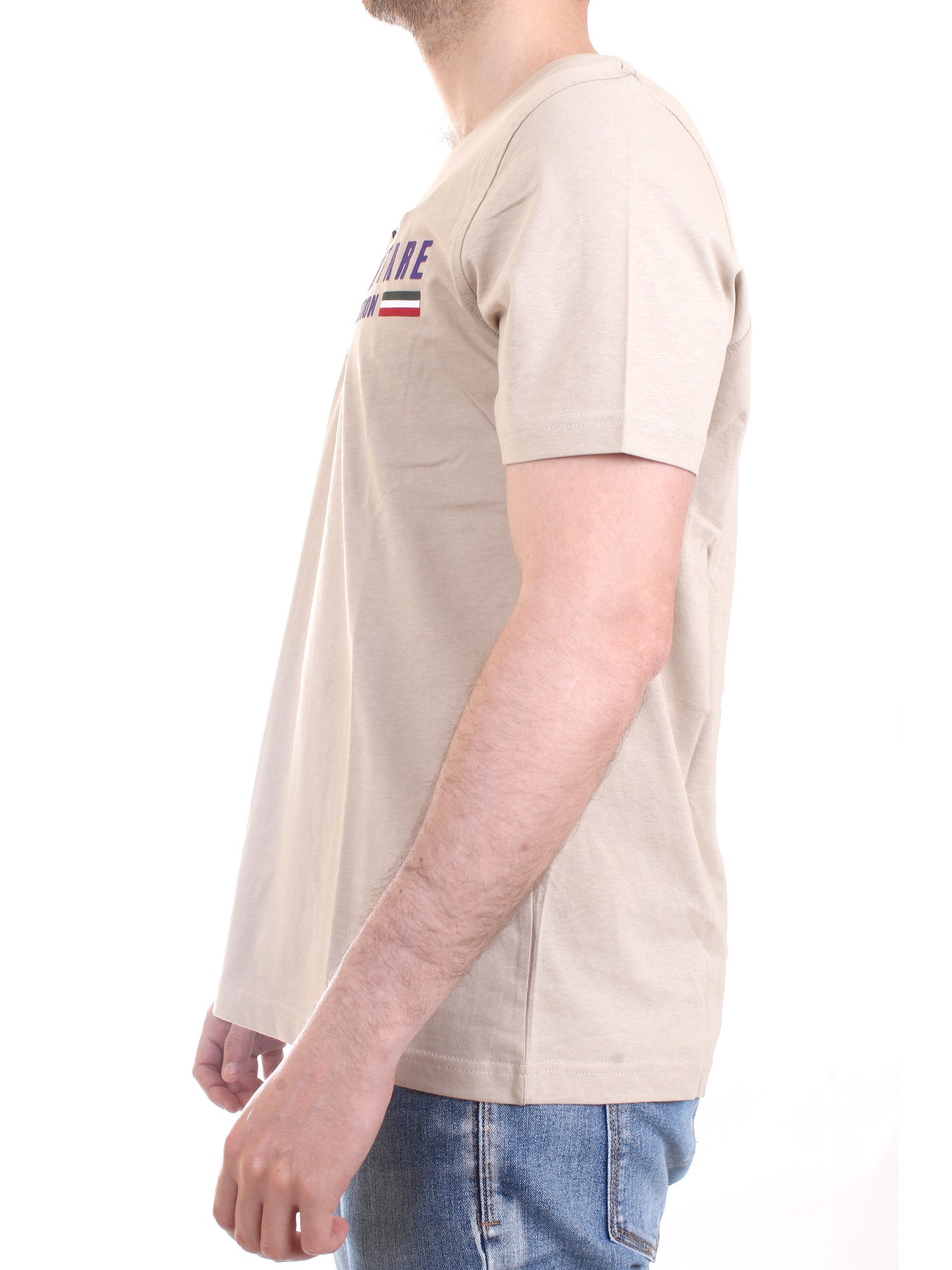 AERONAUTICA MILITARE 221TS1942J538 Beige Clothing Man T-Shirt/Polo AERONAUTICA MILITARE 221TS1942J538 Beige Clothing Man T-Shirt/Polo