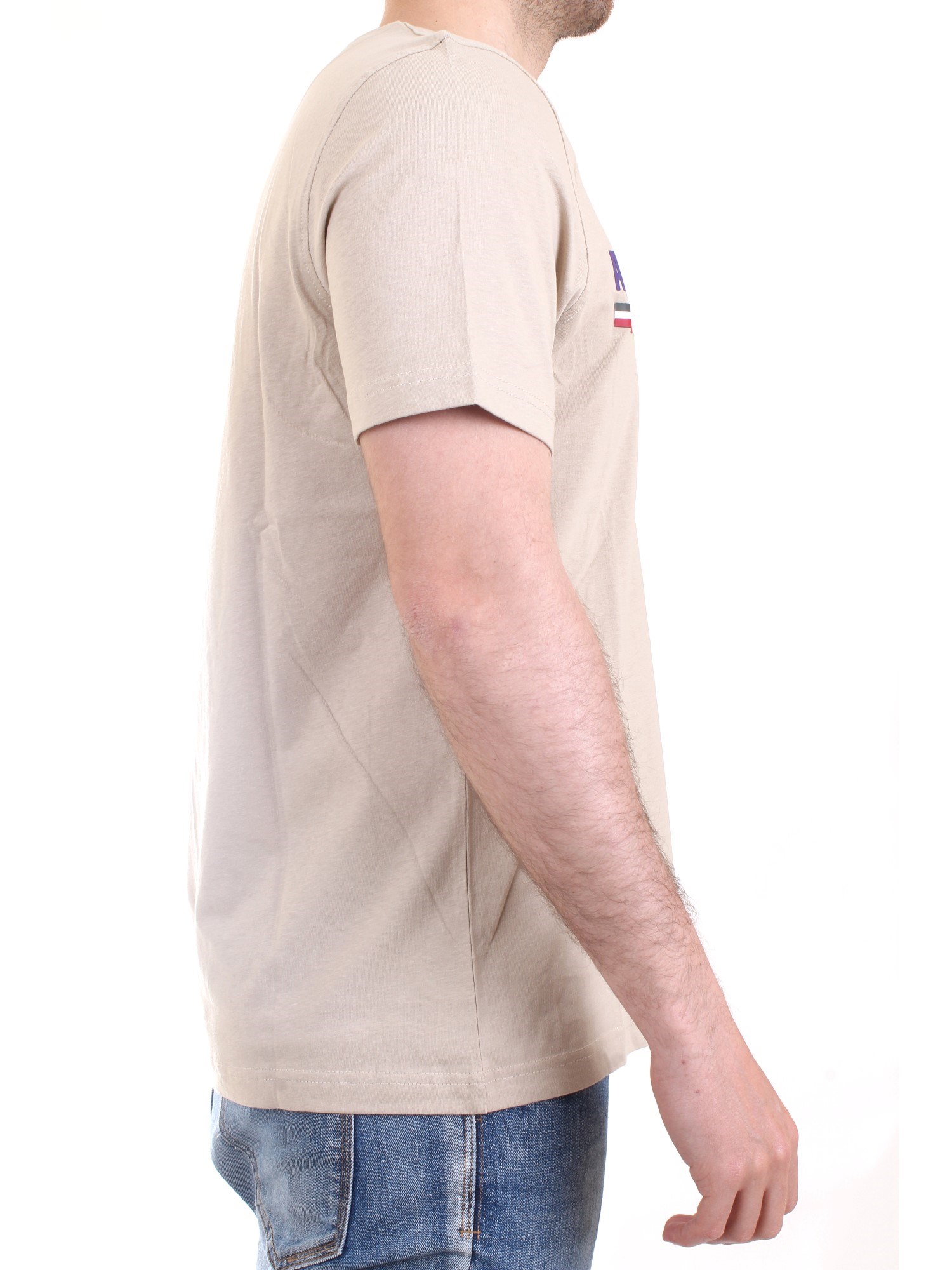 AERONAUTICA MILITARE 221TS1942J538 Beige Clothing Man T-Shirt/Polo AERONAUTICA MILITARE 221TS1942J538 Beige Clothing Man T-Shirt/Polo