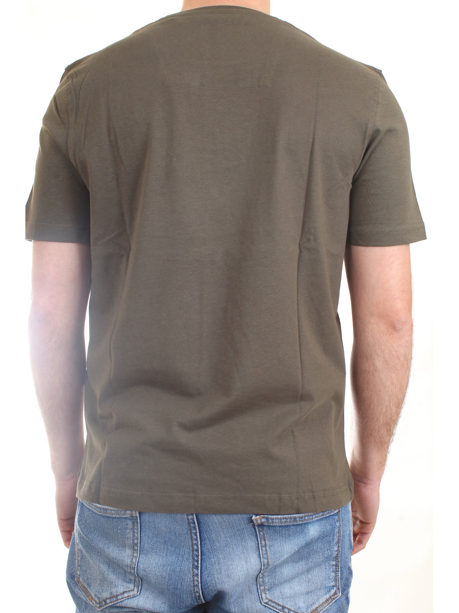 AERONAUTICA MILITARE 221TS1942J538 Military green Clothing Man T-Shirt/Polo AERONAUTICA MILITARE 221TS1942J538 Military green Clothing Man T-Shirt/Polo
