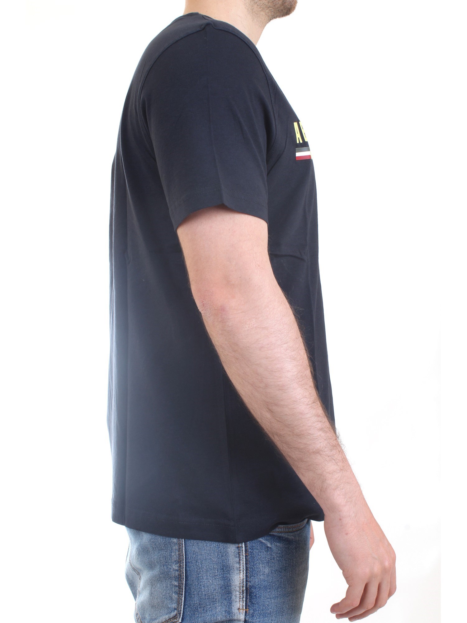 AERONAUTICA MILITARE 221TS1942J538 Blue Clothing Man T-Shirt/Polo AERONAUTICA MILITARE 221TS1942J538 Blue Clothing Man T-Shirt/Polo