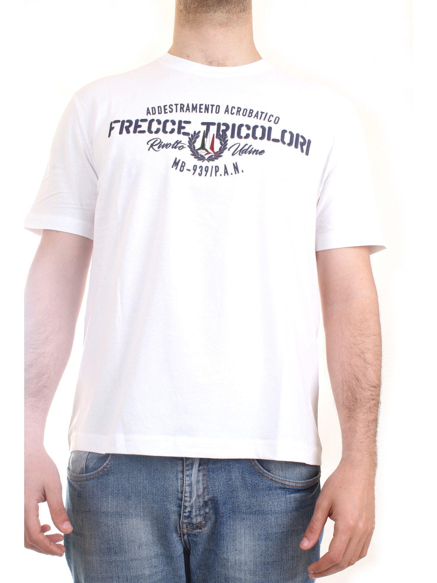 AERONAUTICA MILITARE 221TS1952J537 White Clothing Man T-Shirt/Polo AERONAUTICA MILITARE 221TS1952J537 White Clothing Man T-Shirt/Polo