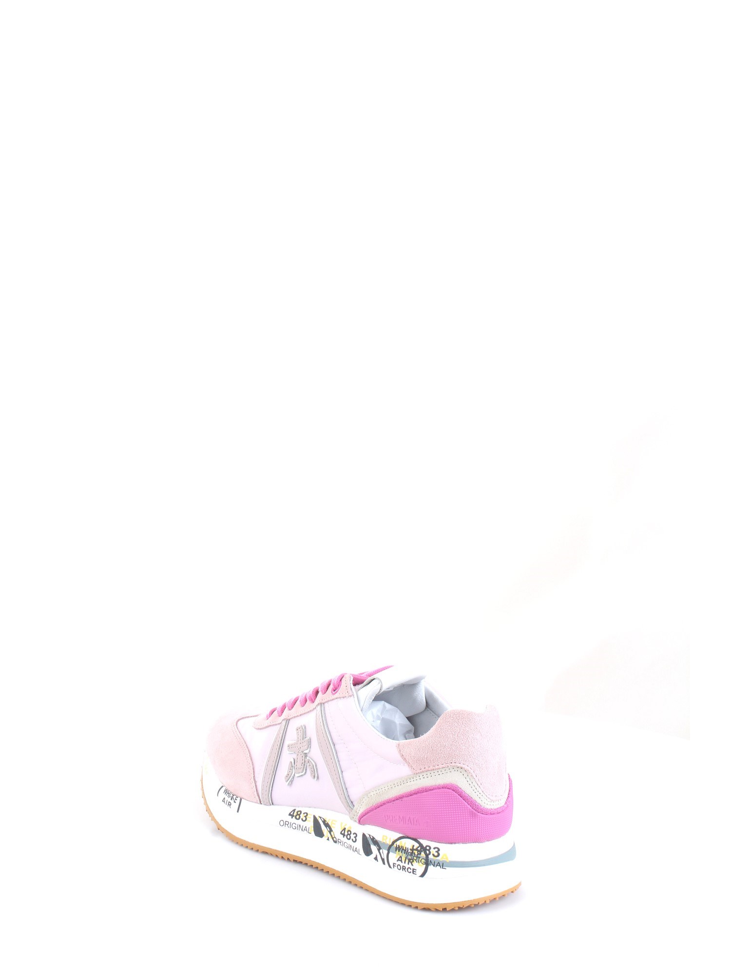 PREMIATA CONNY 5615 Pink Shoes Woman Sneakers PREMIATA CONNY 5615 Pink Shoes Woman Sneakers