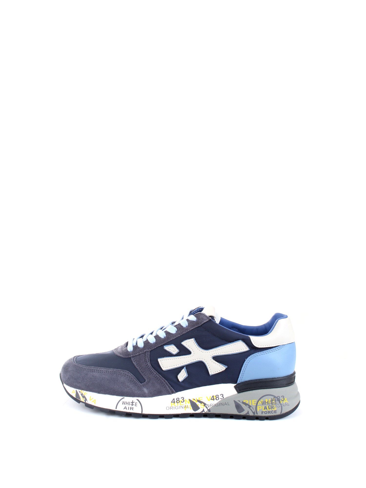 PREMIATA MICK 1280E Blue Shoes Man Sneakers PREMIATA MICK 1280E Blue Shoes Man Sneakers