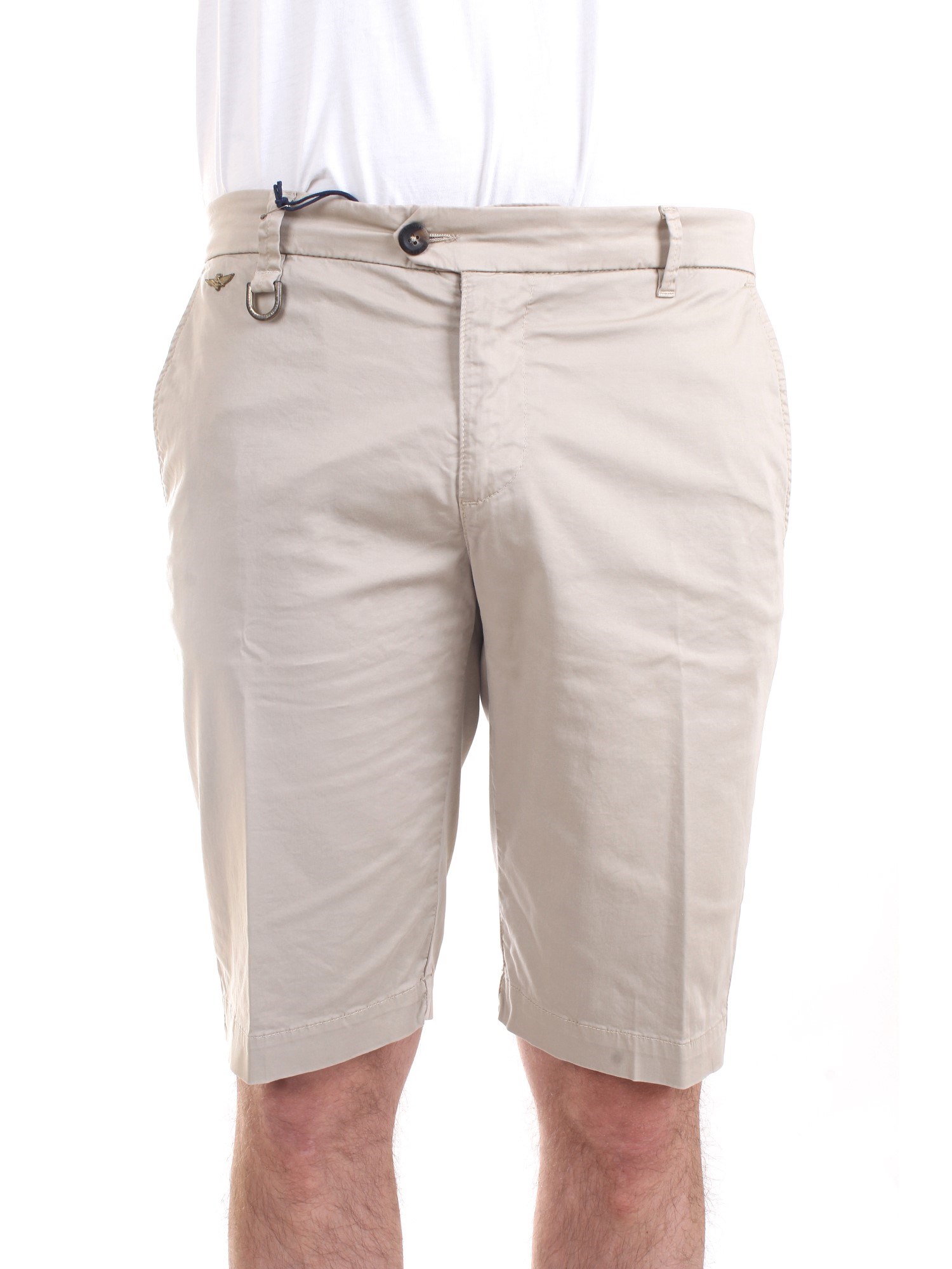 AERONAUTICA MILITARE 221BE152CT2946 Beige Clothing Man Shorts AERONAUTICA MILITARE 221BE152CT2946 Beige Clothing Man Shorts