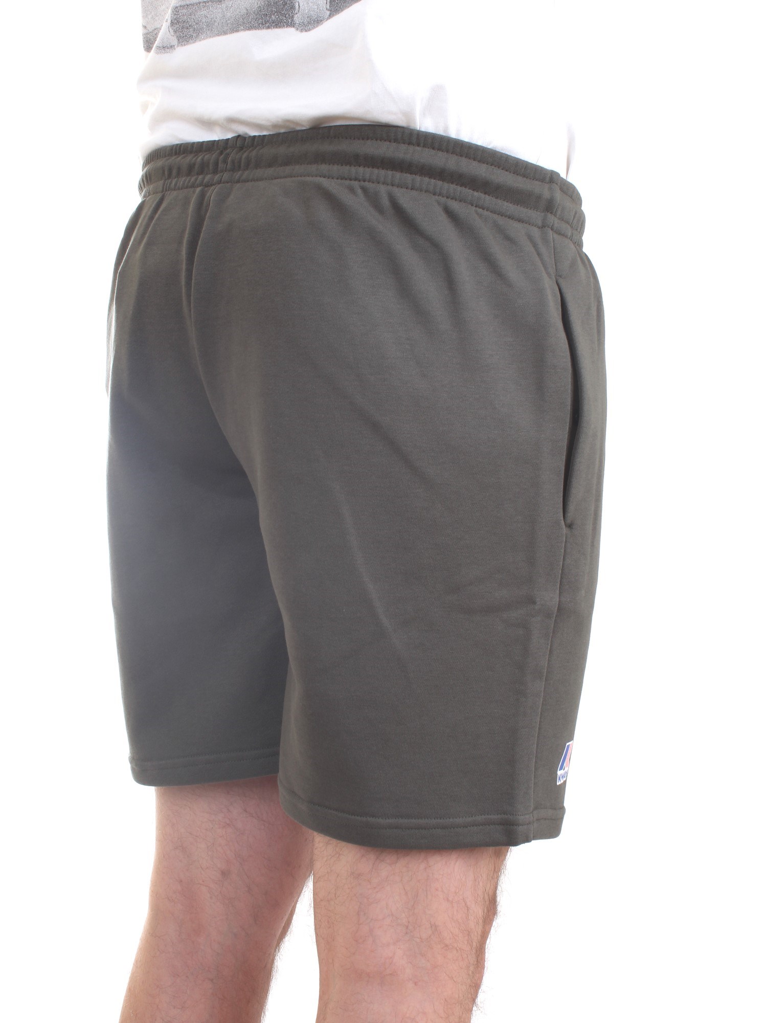 K-WAY K71213W Military green Clothing Man Shorts K-WAY K71213W Military green Clothing Man Shorts