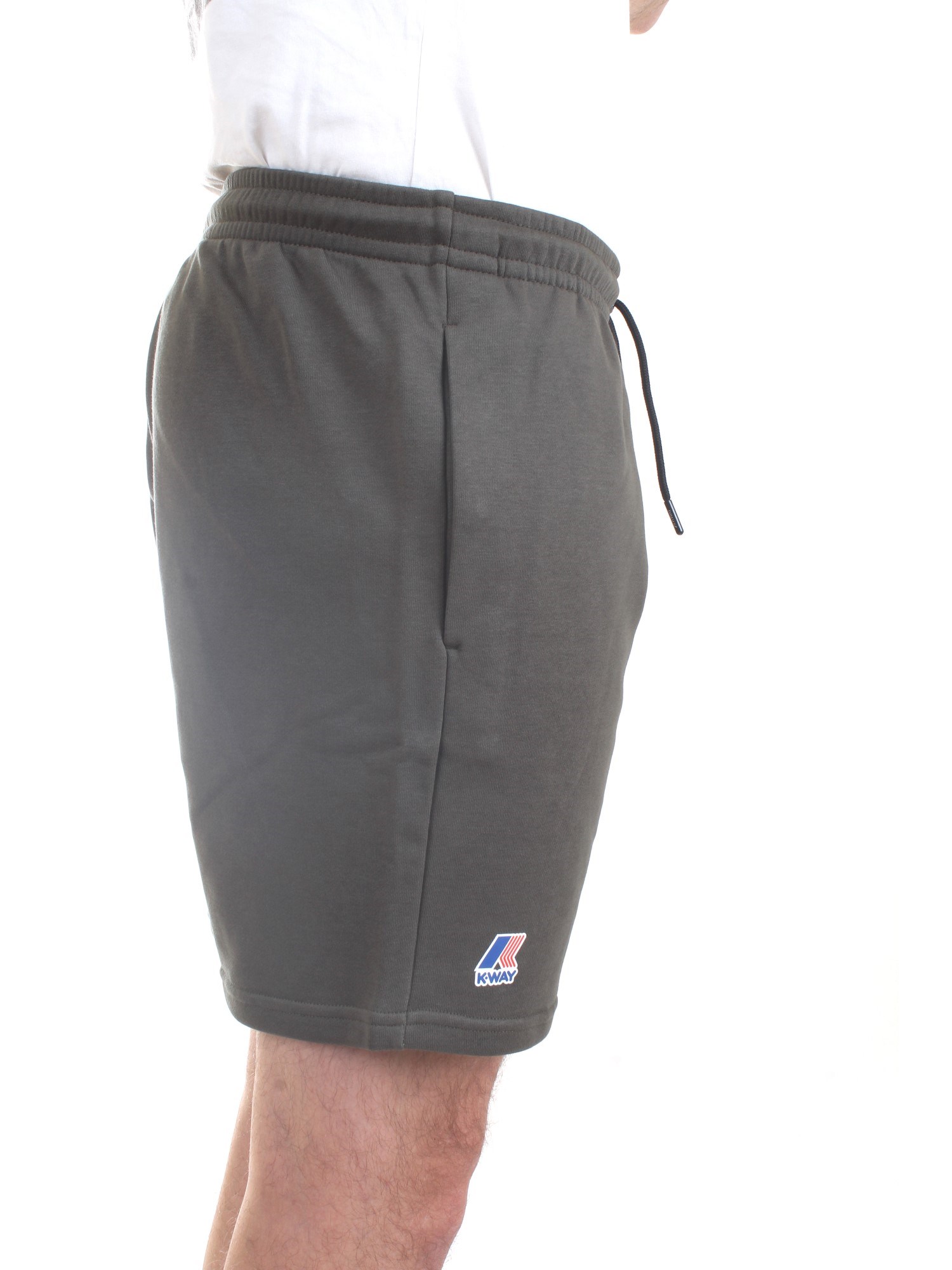 K-WAY K71213W Military green Clothing Man Shorts K-WAY K71213W Military green Clothing Man Shorts