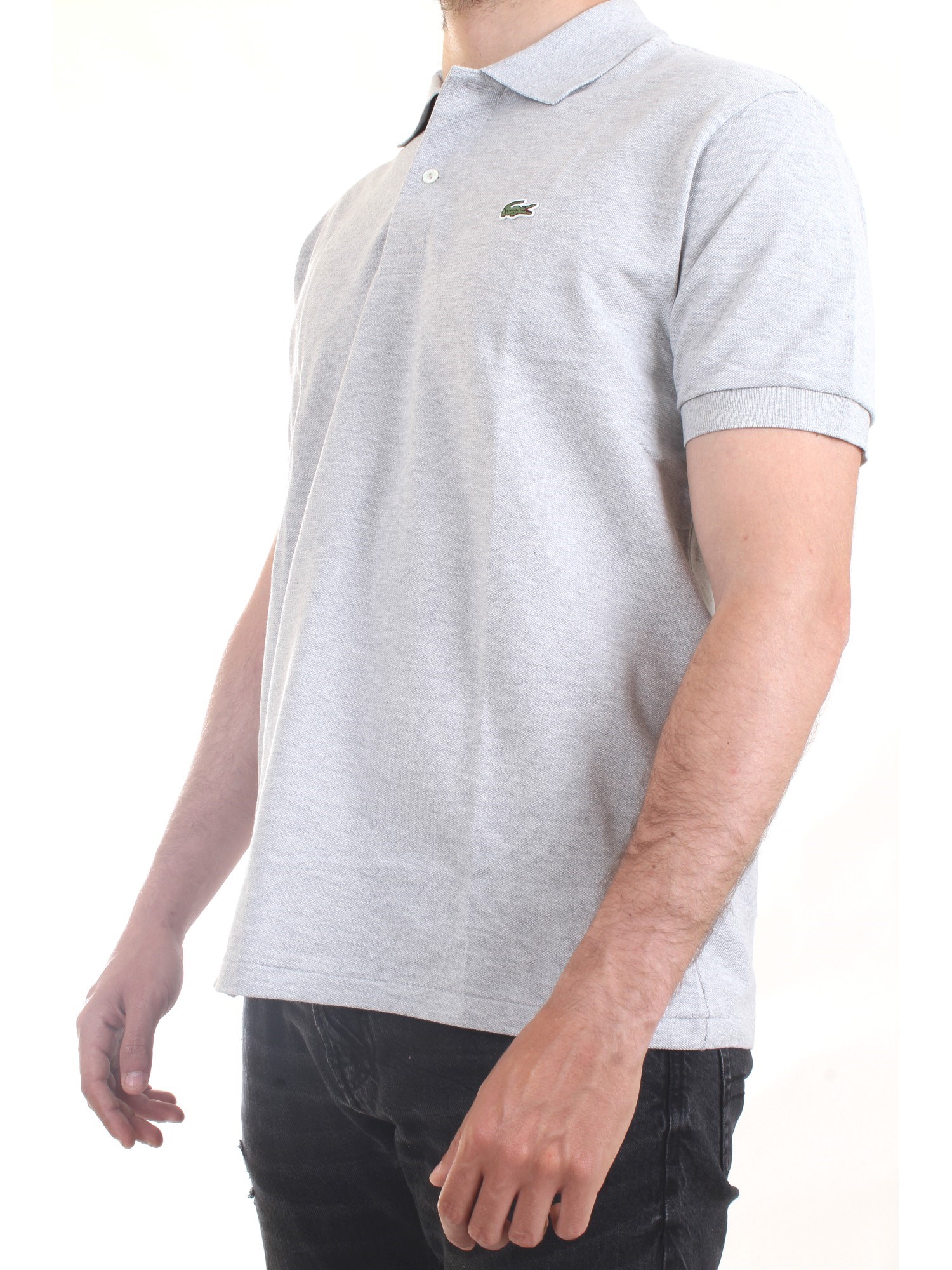 Lacoste L.12.64 Grey Clothing Man Polo shirt Lacoste L.12.64 Grey Clothing Man Polo shirt