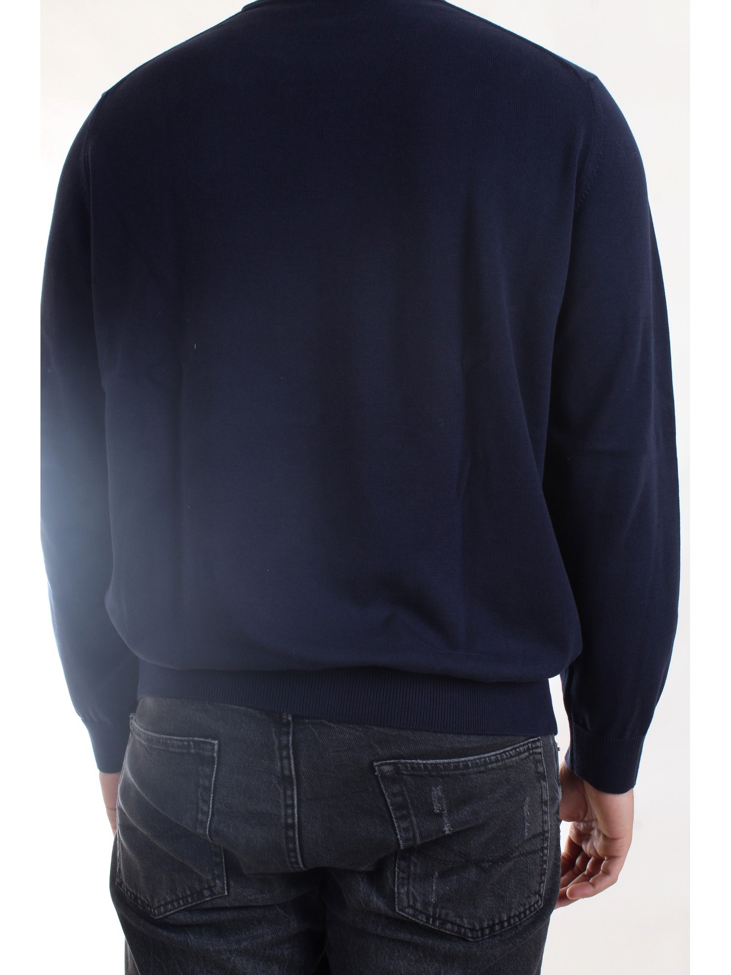 Lacoste AH1985 00 Blu Abbigliamento Uomo Pullover Lacoste AH1985 00 Blu Abbigliamento Uomo Pullover