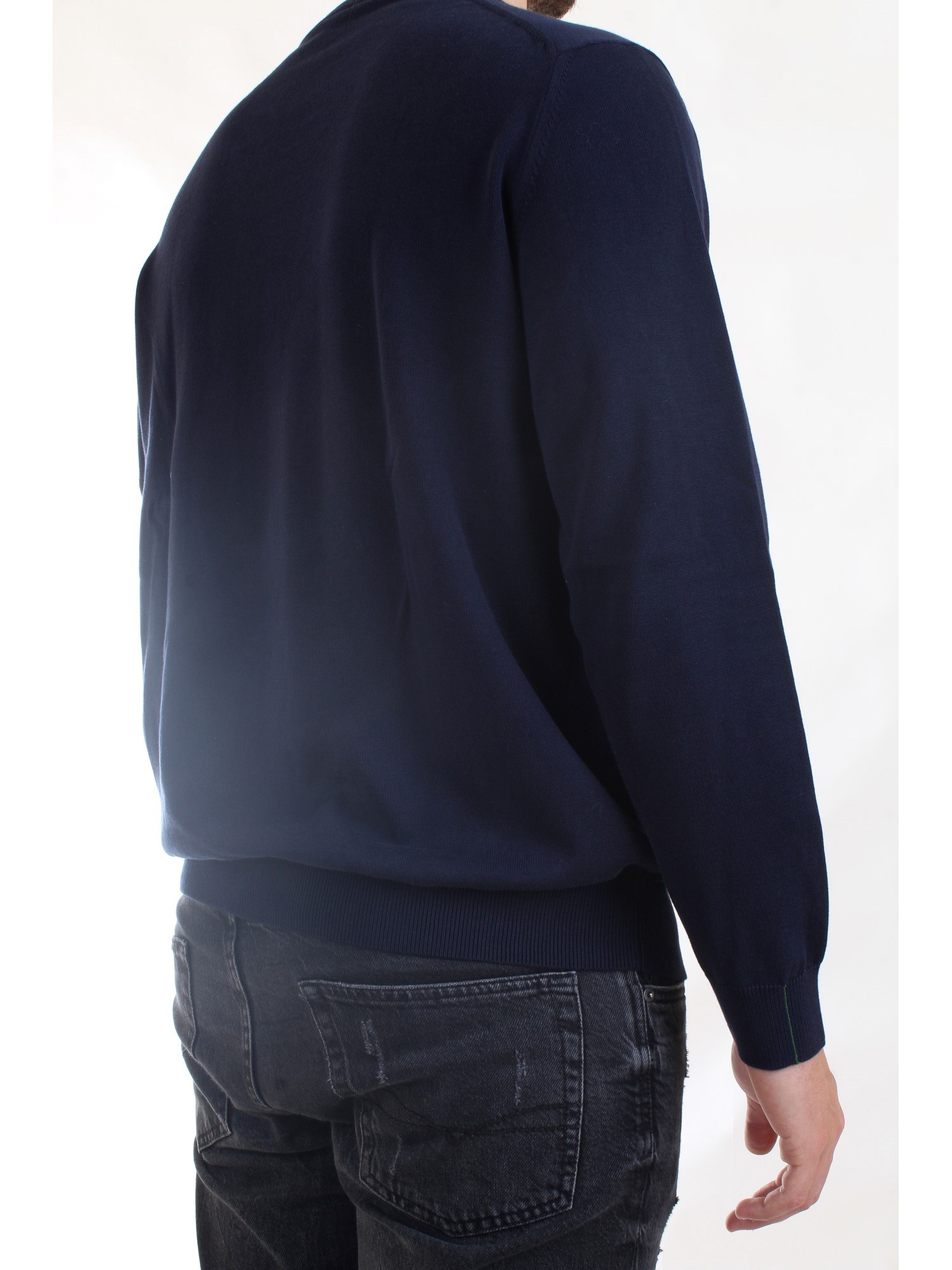 Lacoste AH1985 00 Blu Abbigliamento Uomo Pullover Lacoste AH1985 00 Blu Abbigliamento Uomo Pullover