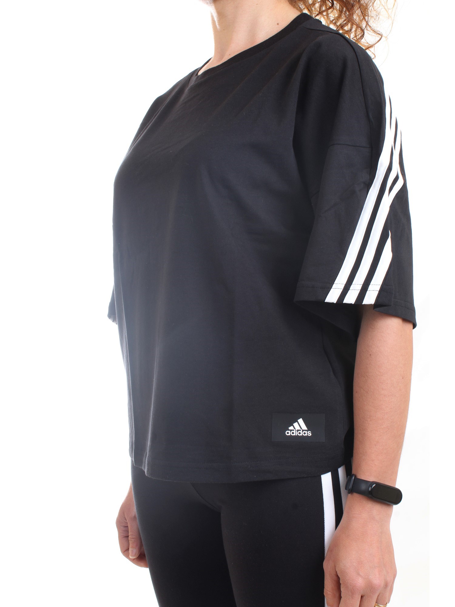 ADIDAS PERFORMANCE HE03 Nero Abbigliamento Donna T-Shirt ADIDAS PERFORMANCE HE03 Nero Abbigliamento Donna T-Shirt