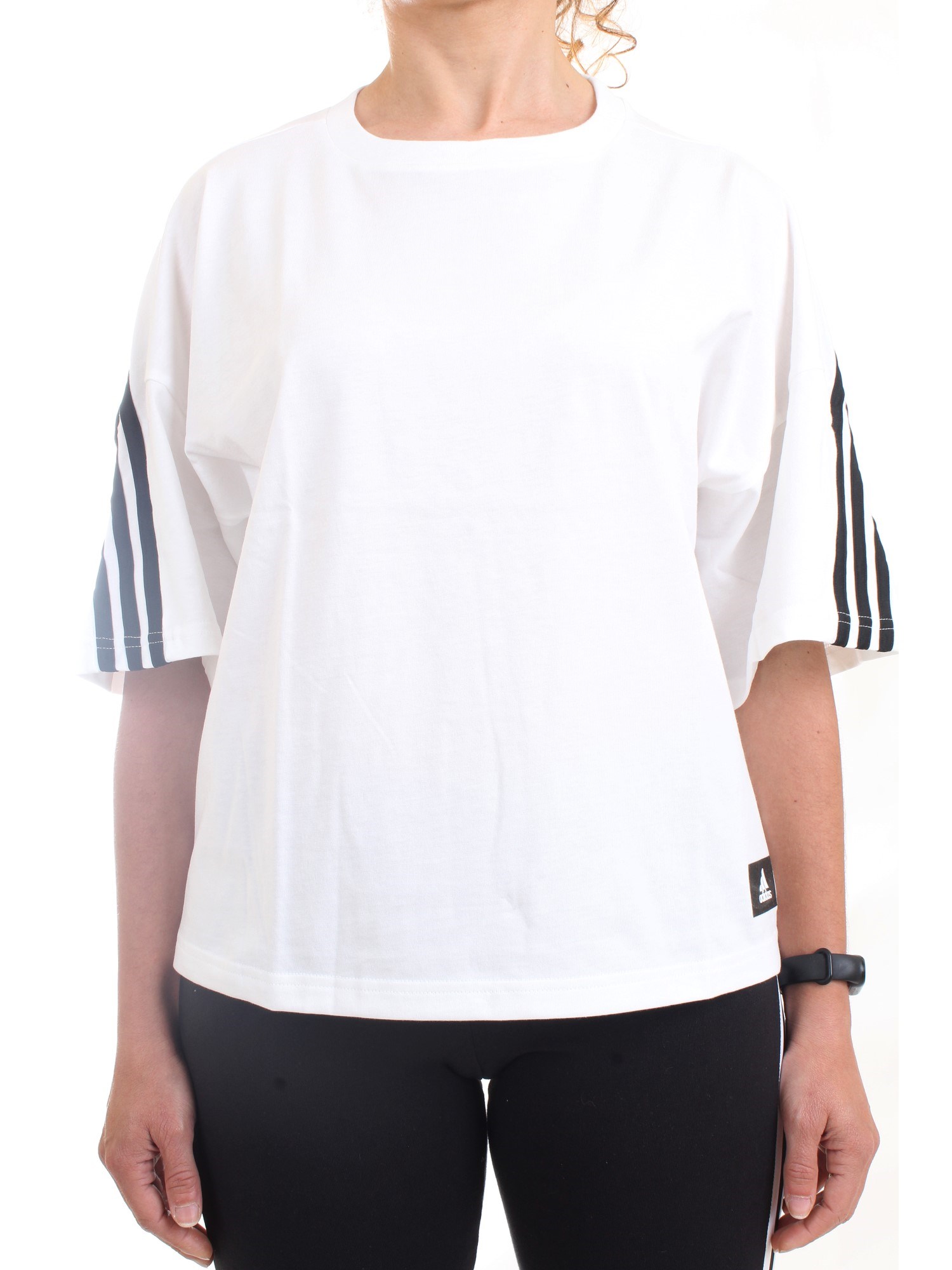 ADIDAS PERFORMANCE HE03 Bianco Abbigliamento Donna T-Shirt ADIDAS PERFORMANCE HE03 Bianco Abbigliamento Donna T-Shirt